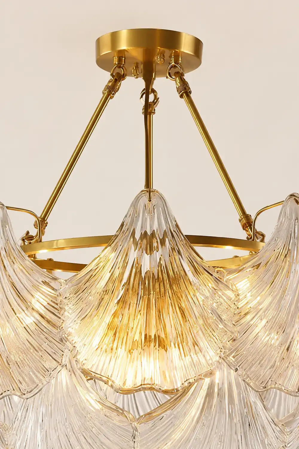 Ribbed Shell Ceiling light - Lumpaz