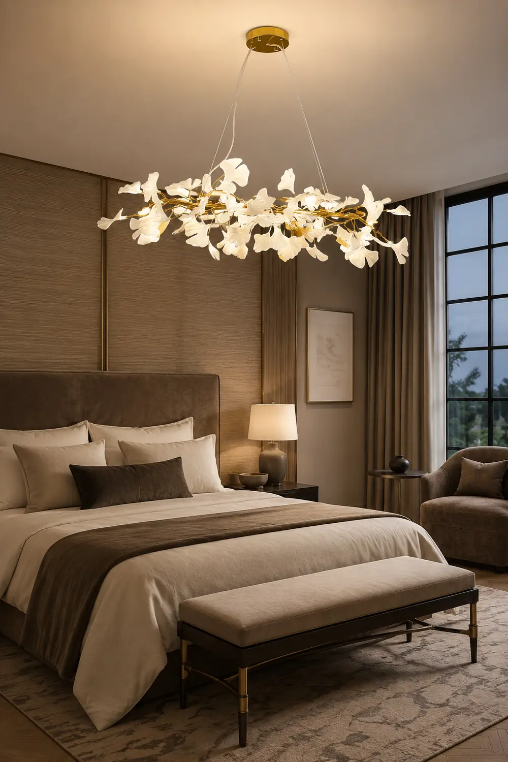 Gingko Chandelier M - Lumpaz
