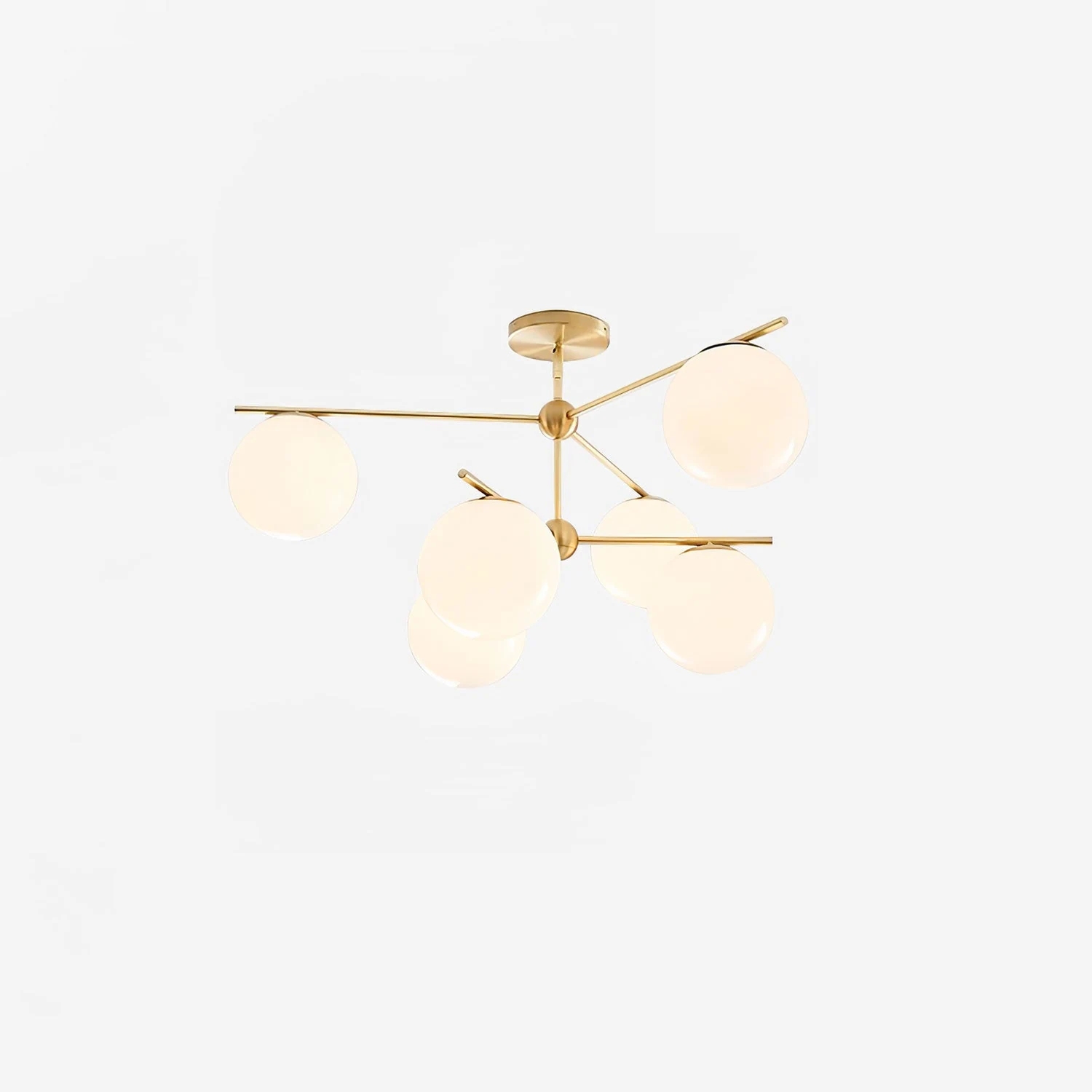 Sphere & Stem Chandelier - Lumpaz