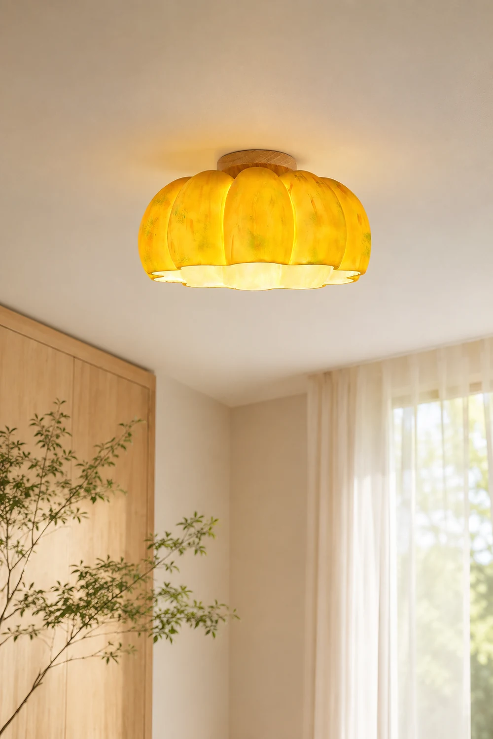 Pumpkin Ceiling Light - Lumpaz