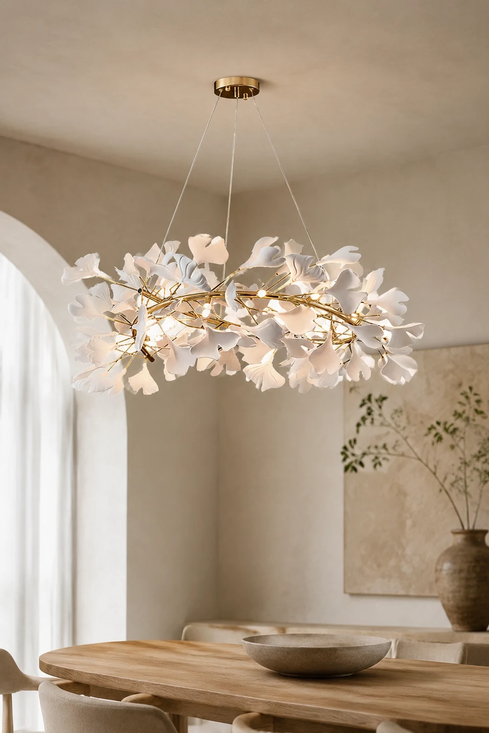 Gingko Chandelier U - Lumpaz