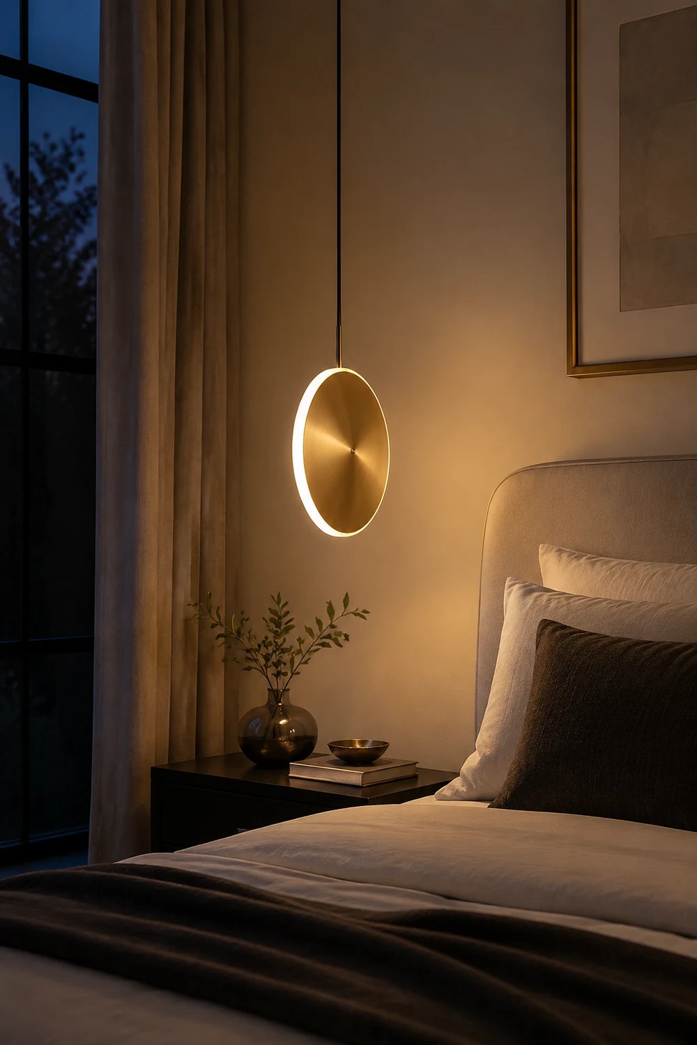 Chrona Dish Pendant Light - Lumpaz
