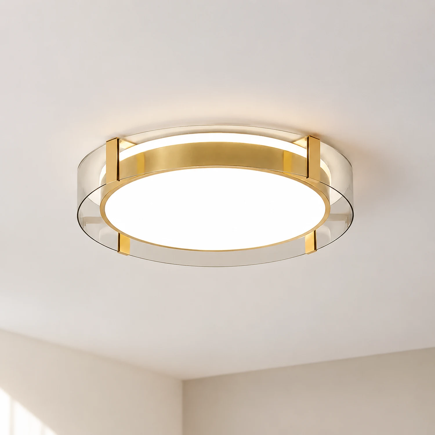 Round Low Profile Ceiling Light - Lumpaz