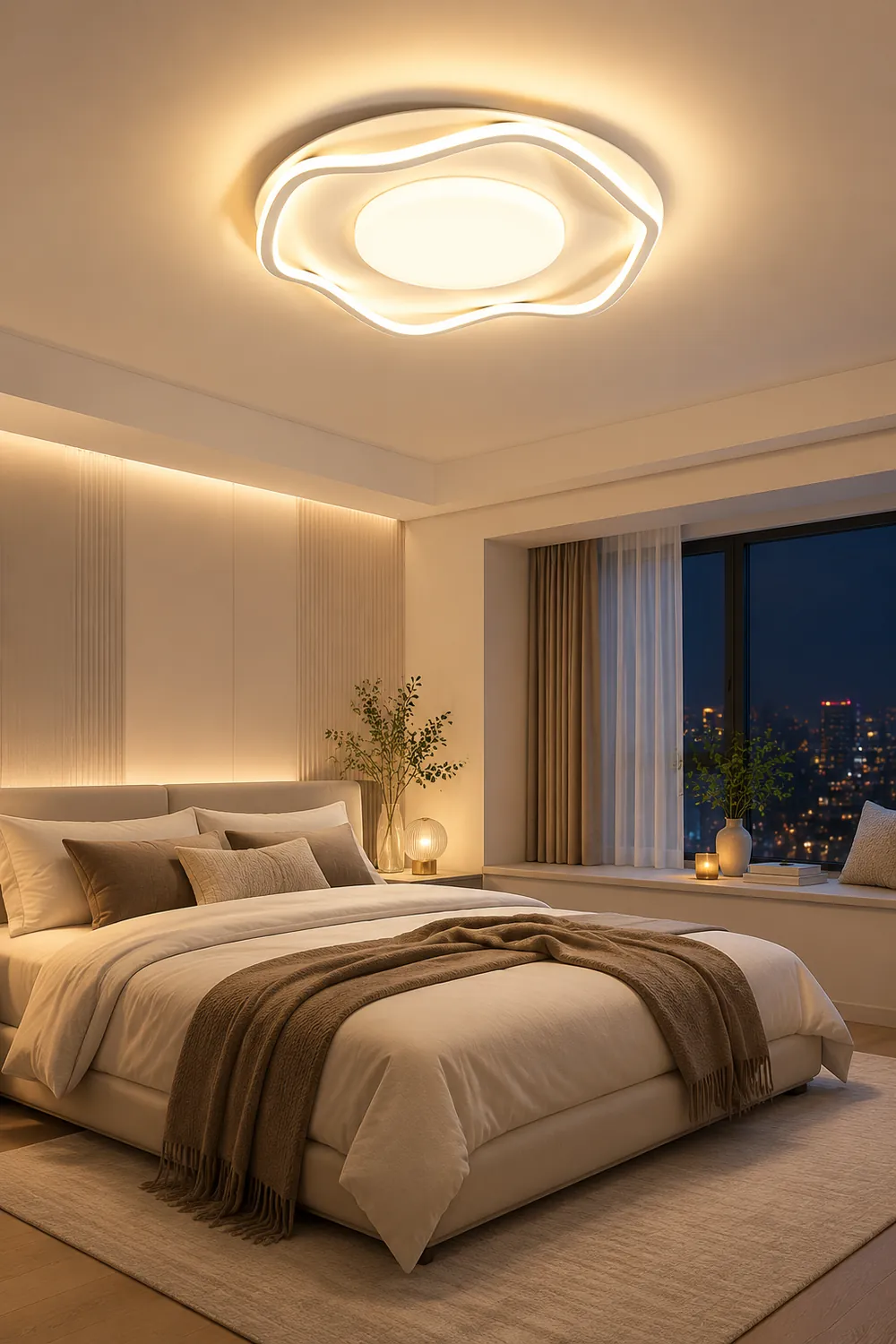 Minimalist Cloud Shape Ceiling Lamp - Lumpaz
