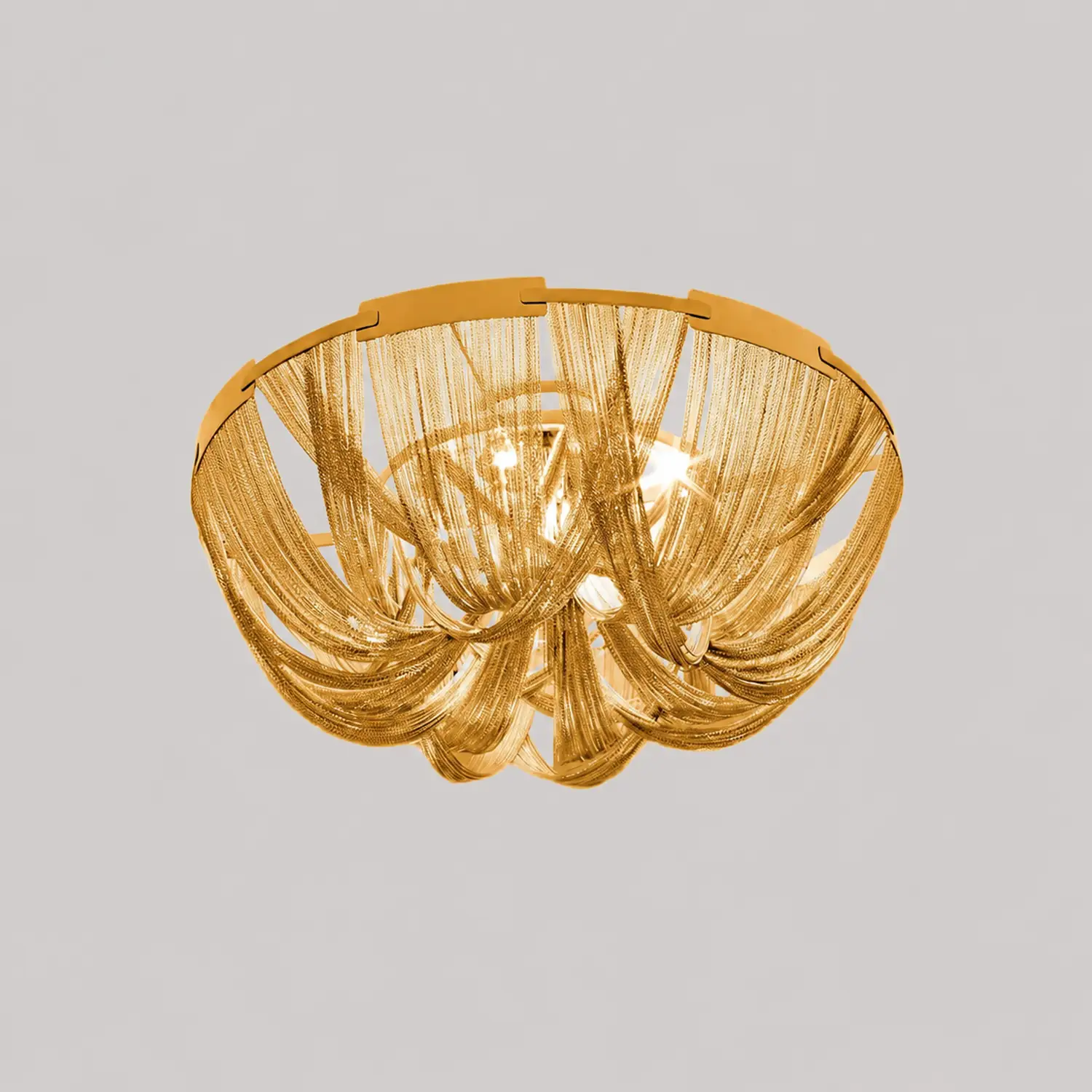 Tassel Aluminum Chain Ceiling Light - Lumpaz