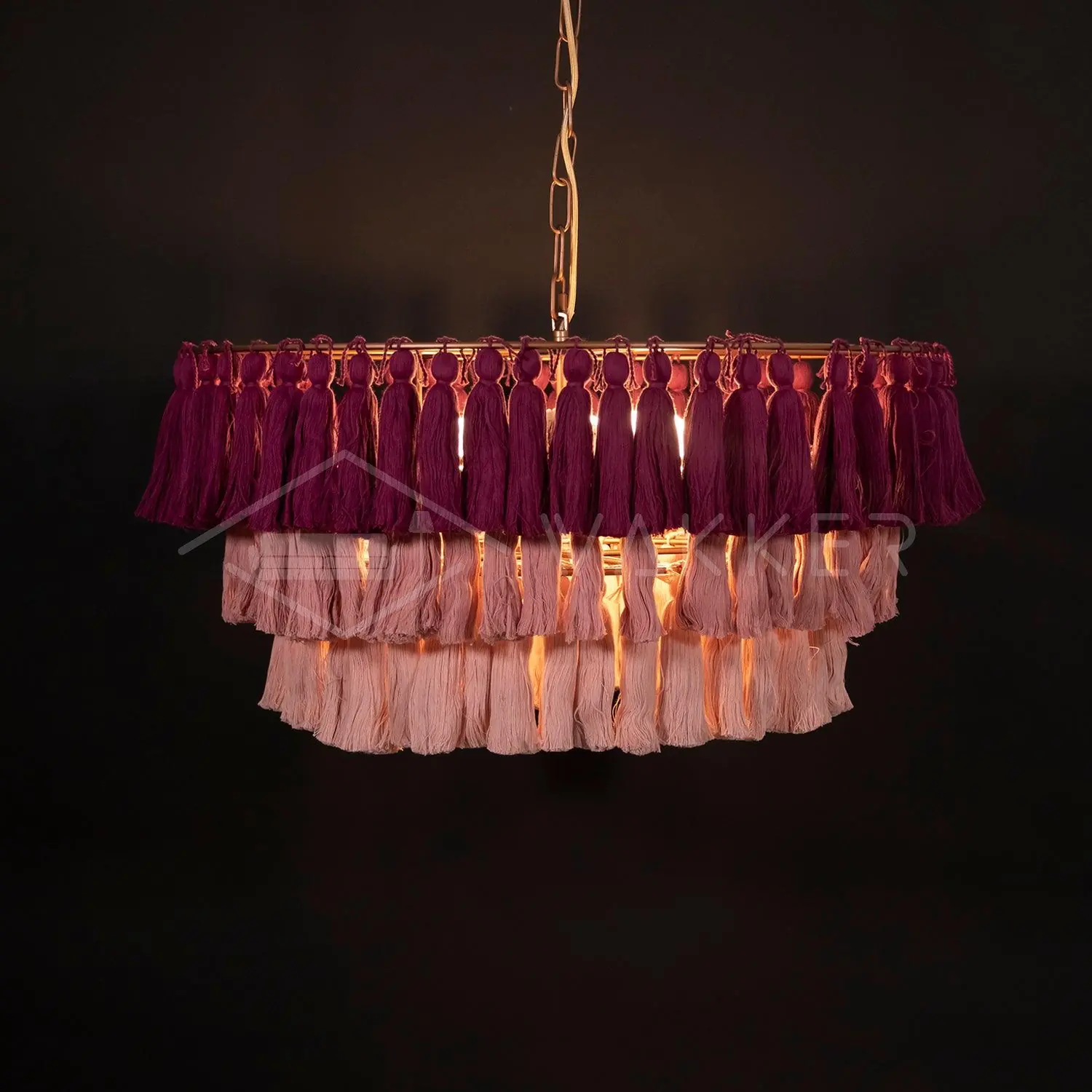 Fela Tassel Chandelier - Lumpaz