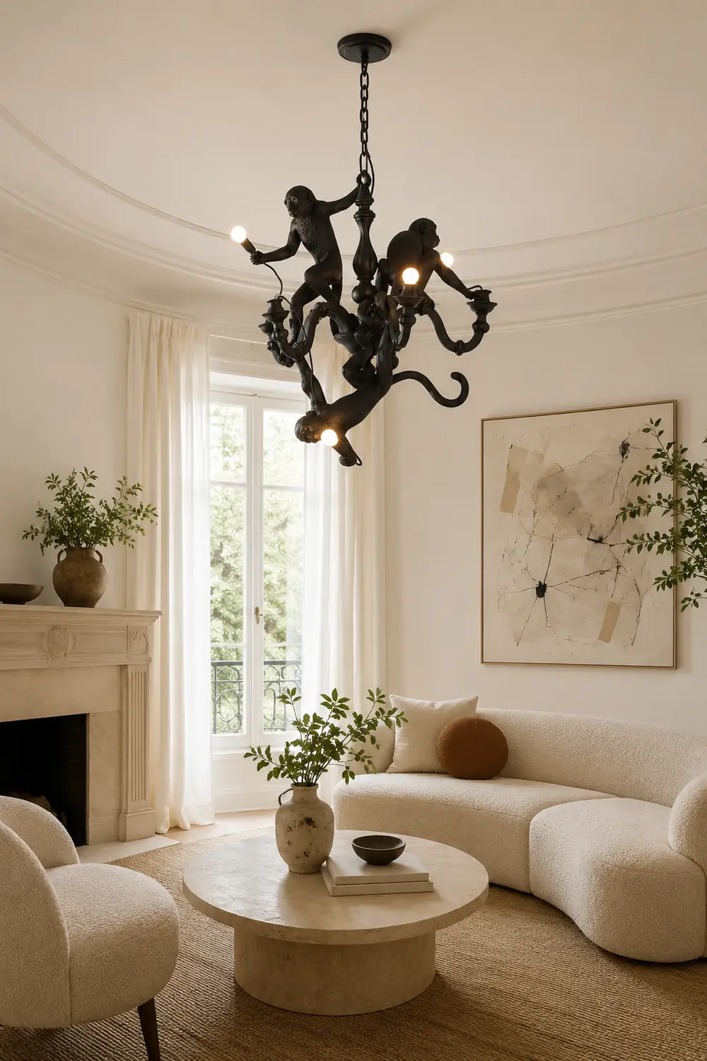 Monkey Chandelier - Lumpaz
