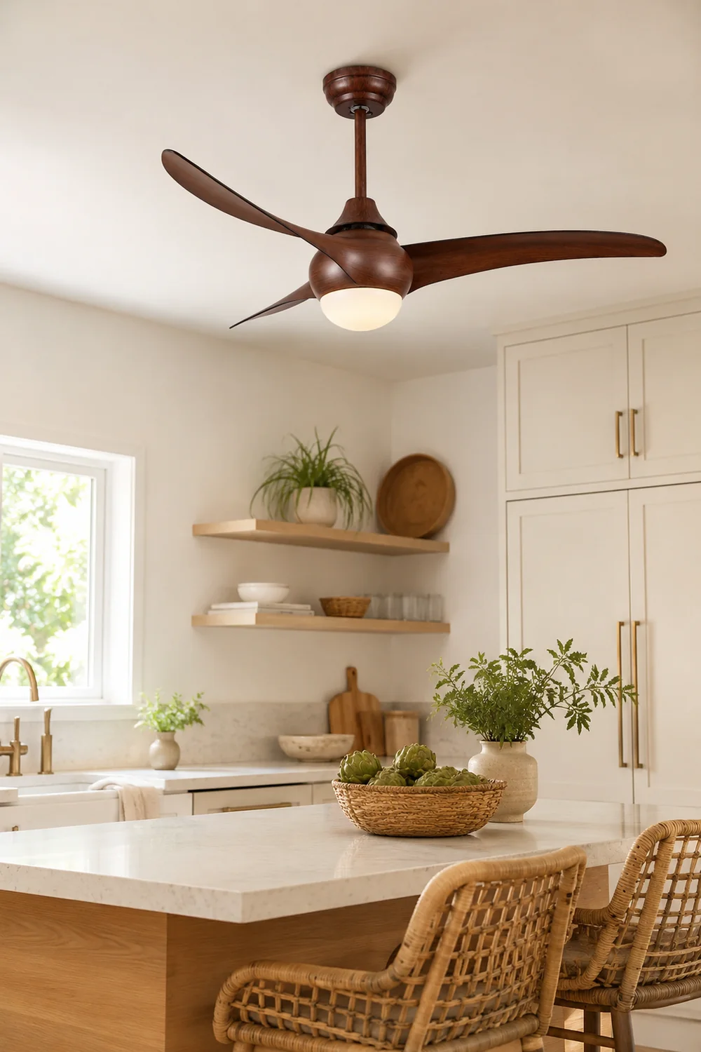Traditional Ceiling Fan Light - Lumpaz