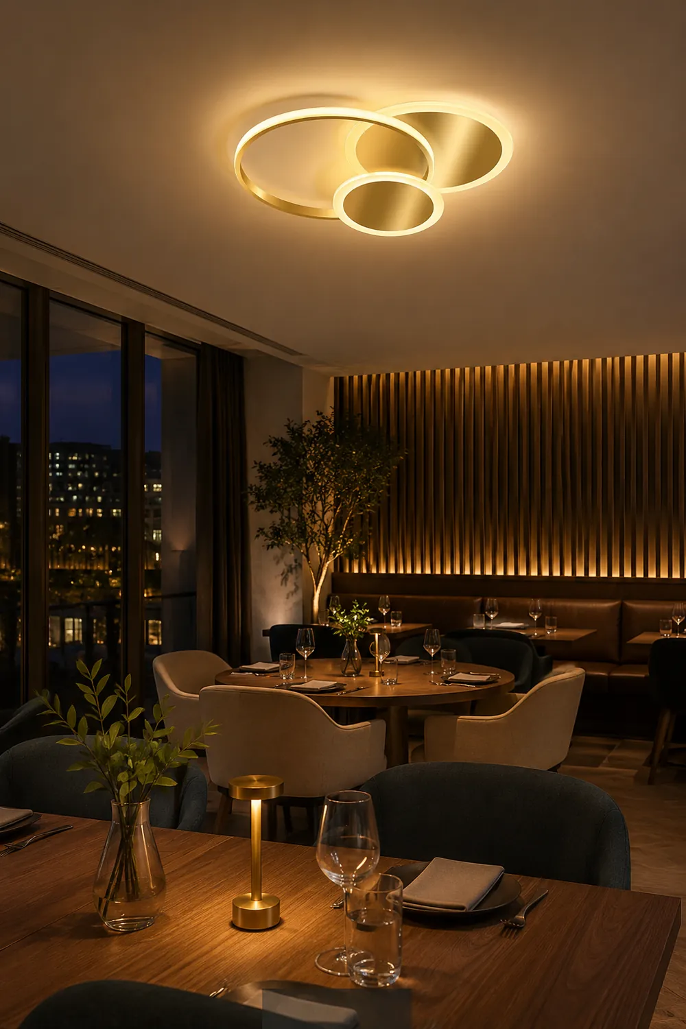 Circles LED Ceiling Light - Lumpaz