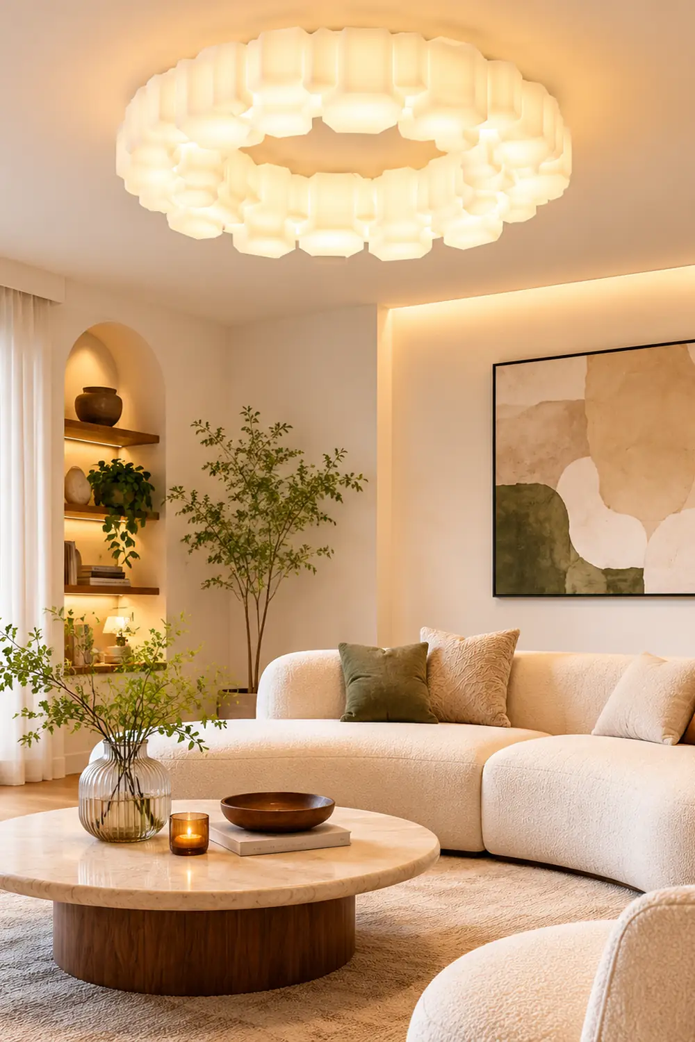 Honeycomb Ceiling Lamp - Lumpaz