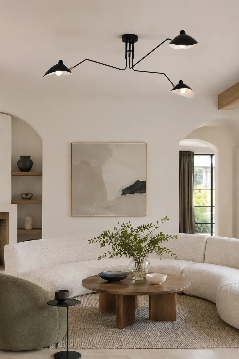 Serge Mouille Ceiling Light A - Lumpaz