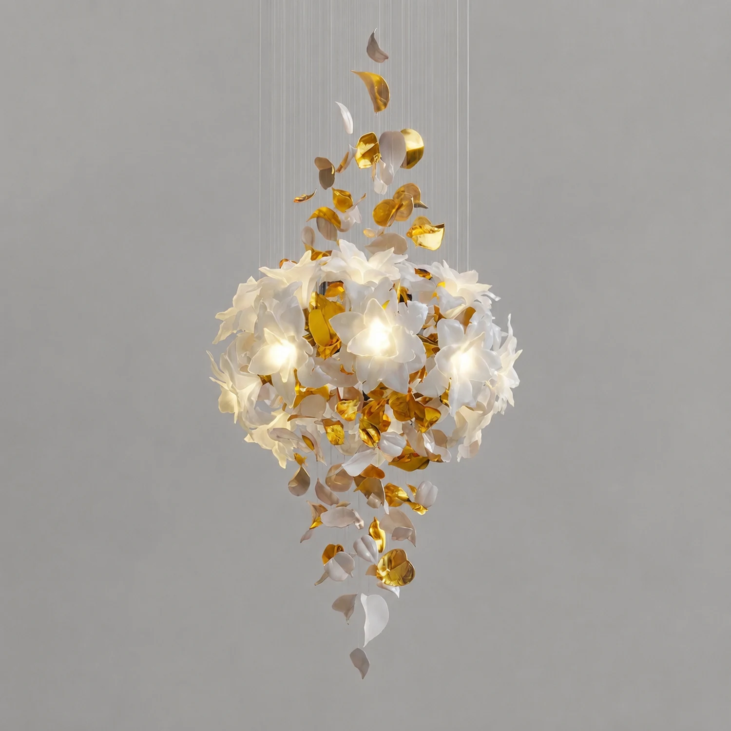Flying Flowers Fluttering Chandelier - Lumpaz