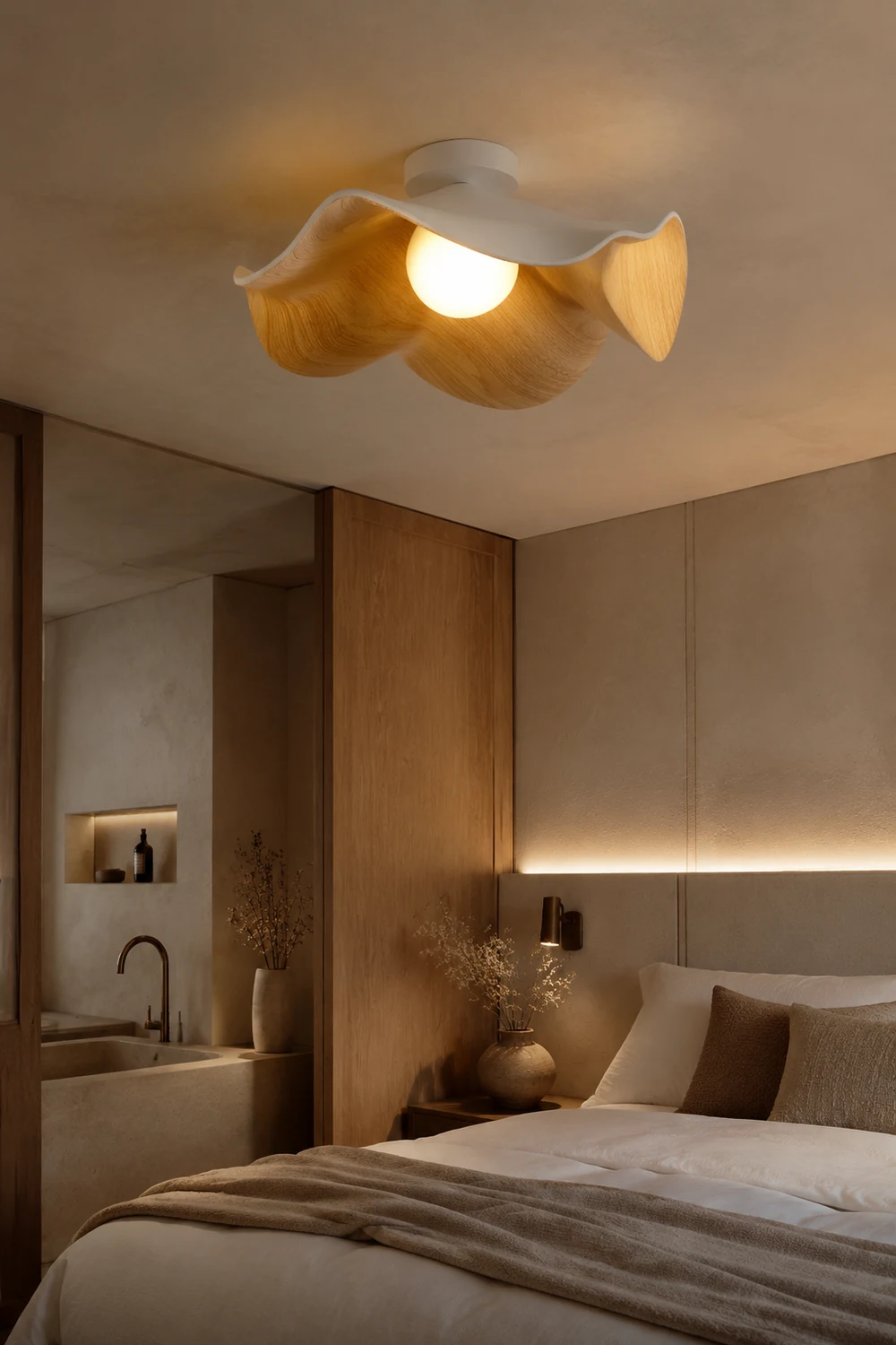 Lotus Leaf Ceiling Lamp - Lumpaz