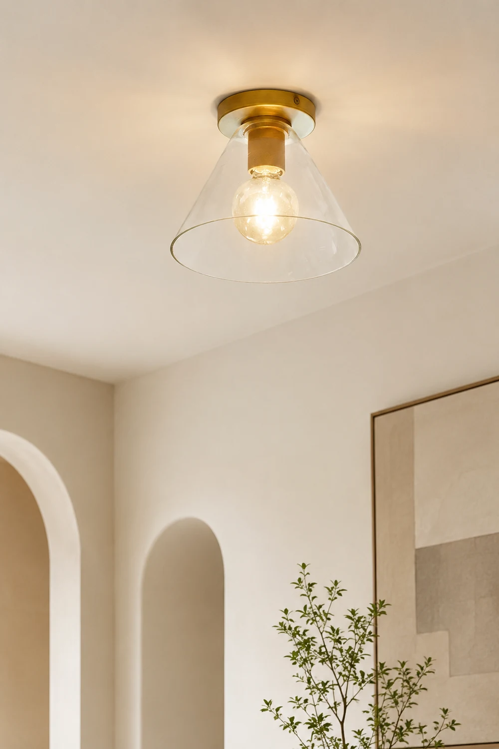 Simple Style Flush Mount Light - Lumpaz
