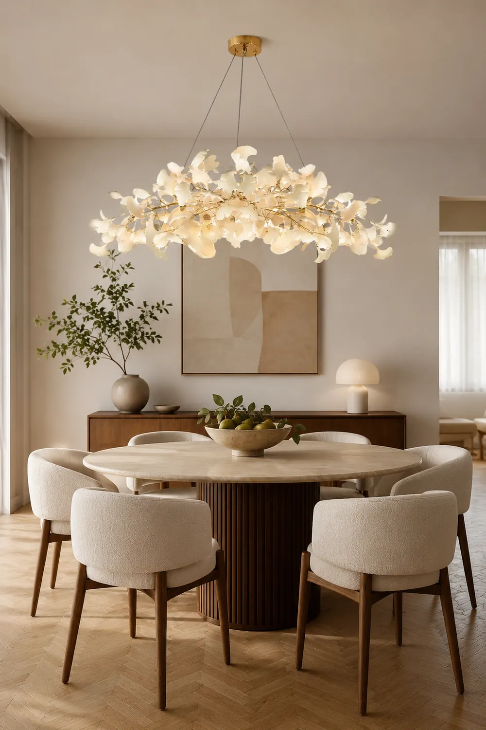 Gingko Chandelier N - Lumpaz