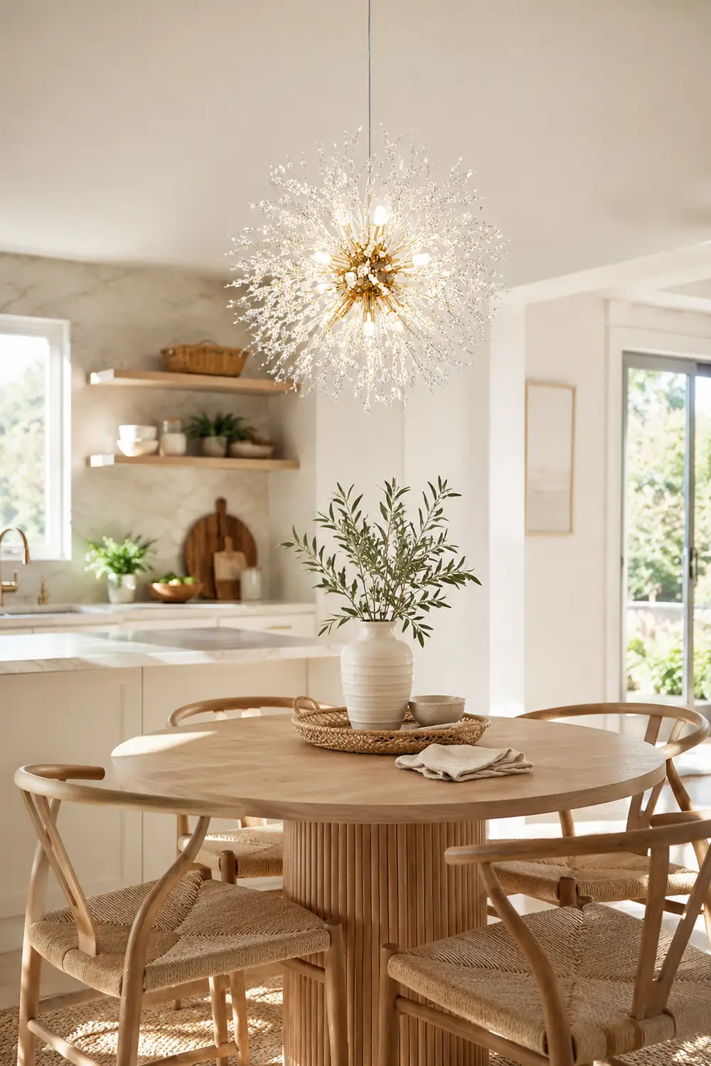 Crystal Dandelion Chandelier - Lumpaz