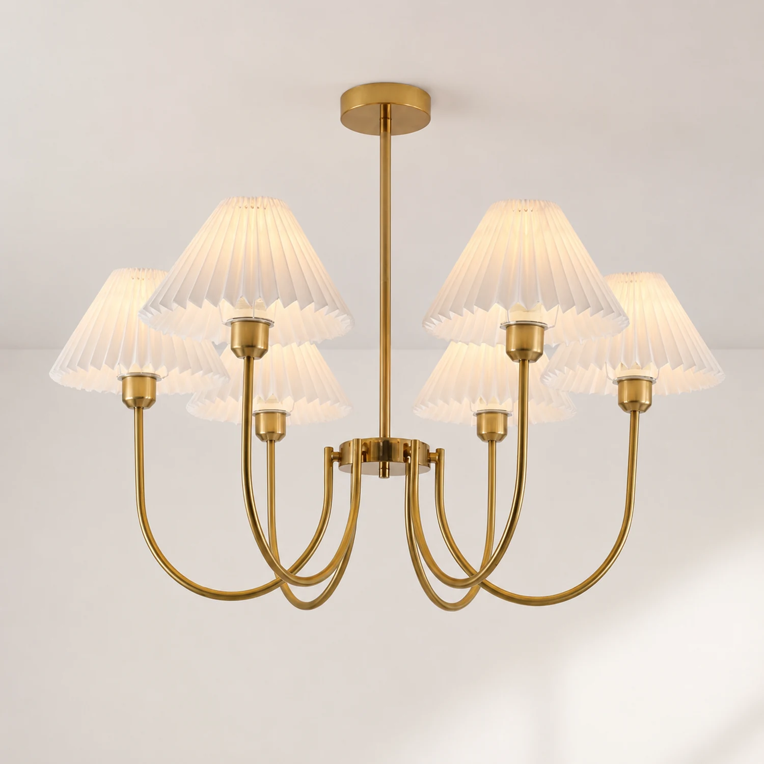 Lenore Pleated Chandelier - Lumpaz