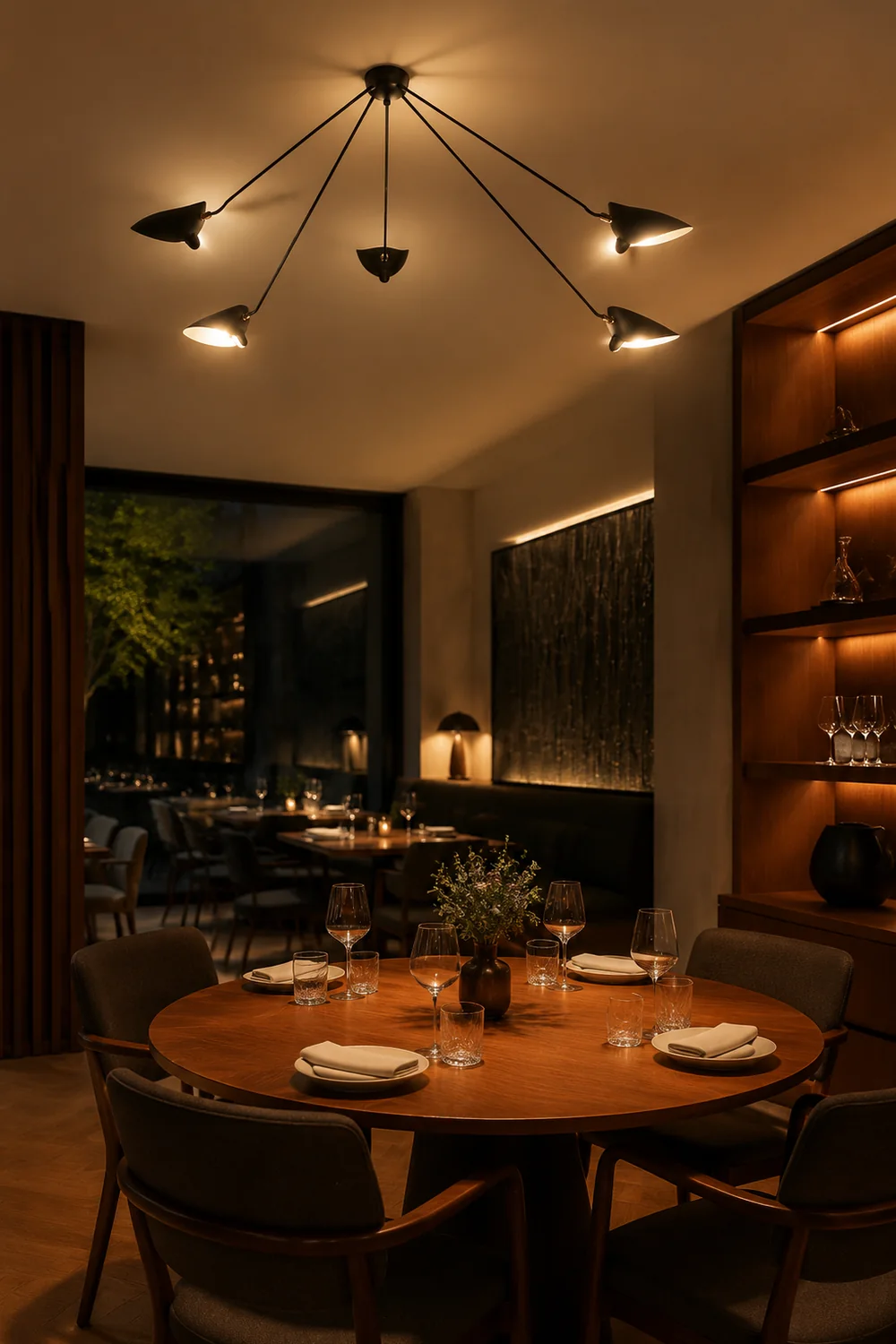 Serge Mouille Ceiling Lamp B - Lumpaz