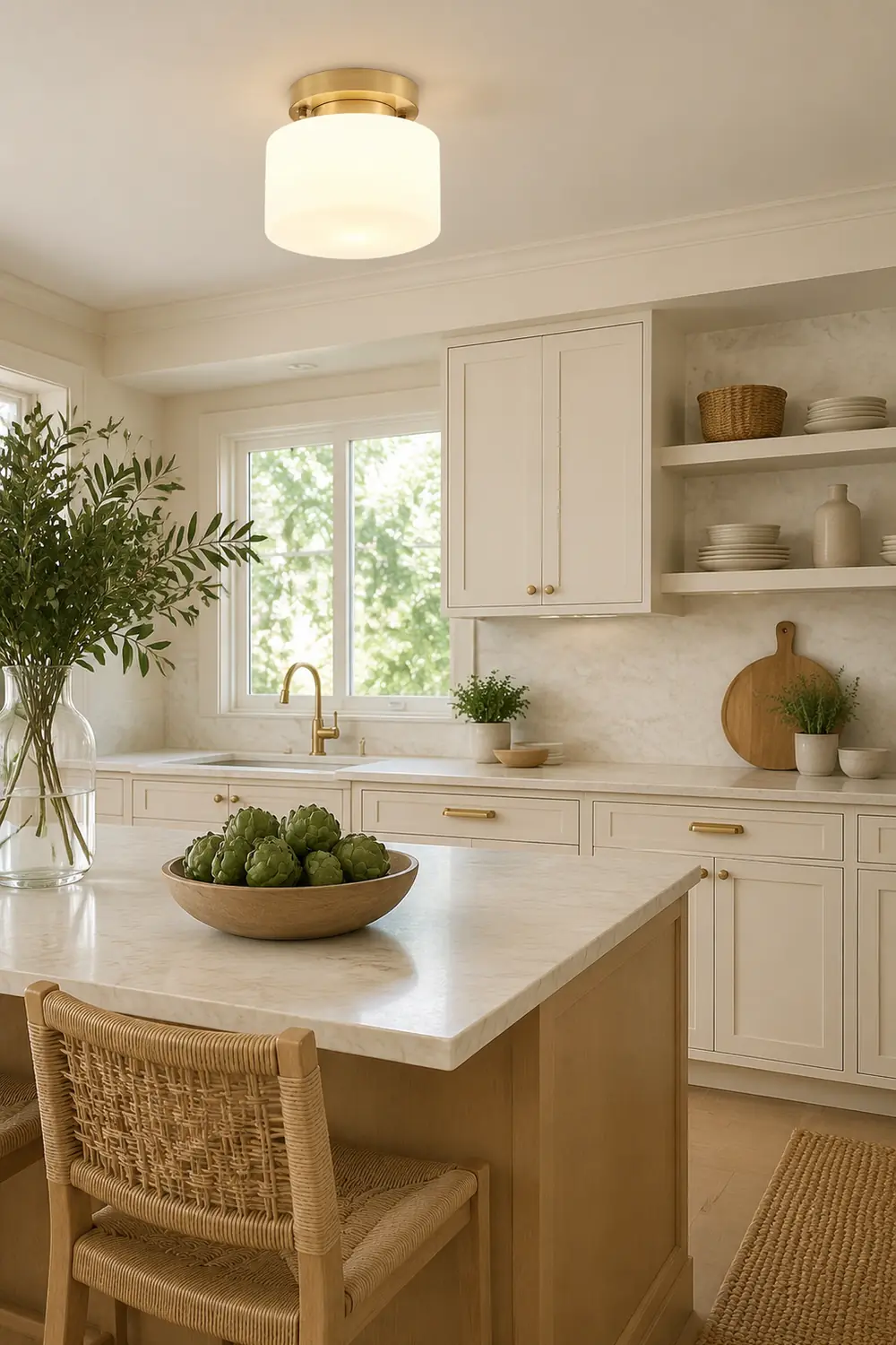 Clinio Flush Mount Ceiling Light - Lumpaz