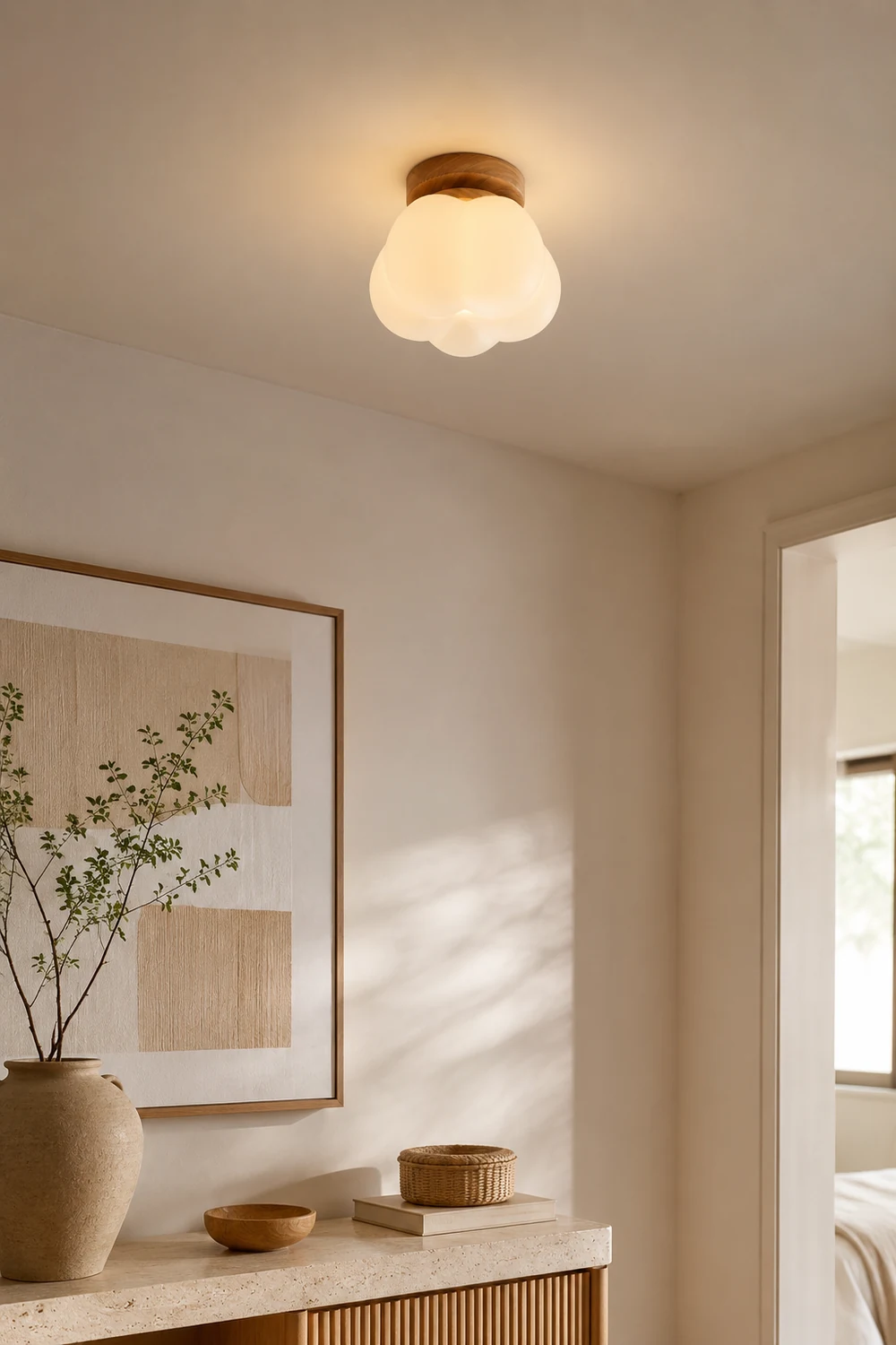 Kapok Flower Mini Ceiling Lamp - Lumpaz