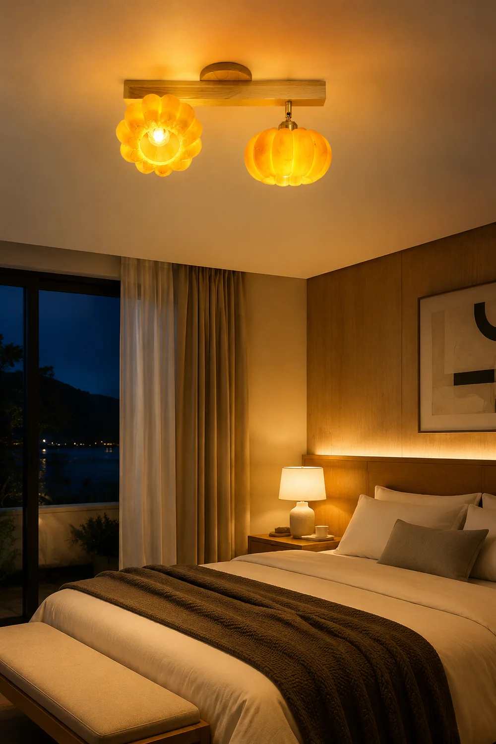 Pumpkin Multi Head Ceiling Lamp - Lumpaz