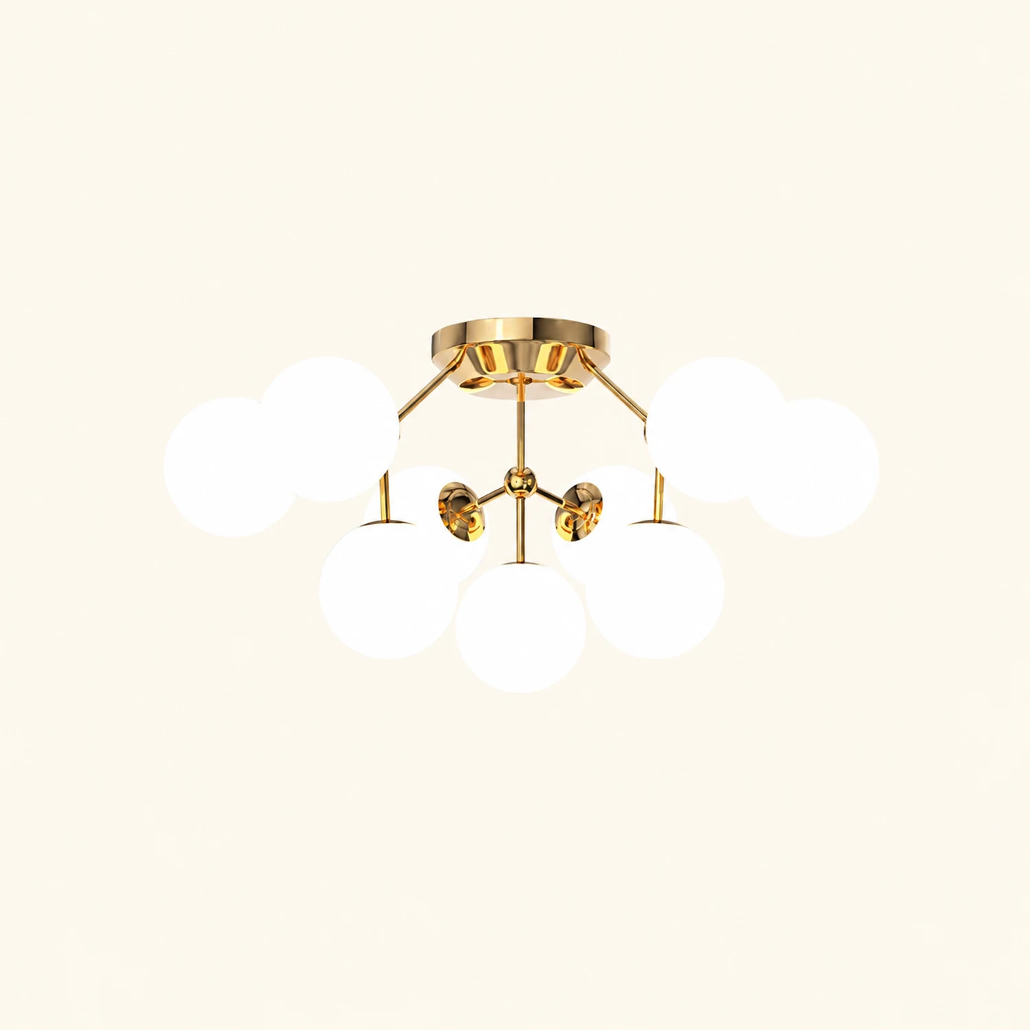 Glass Balls Cluster Ceiling Lamp - Lumpaz