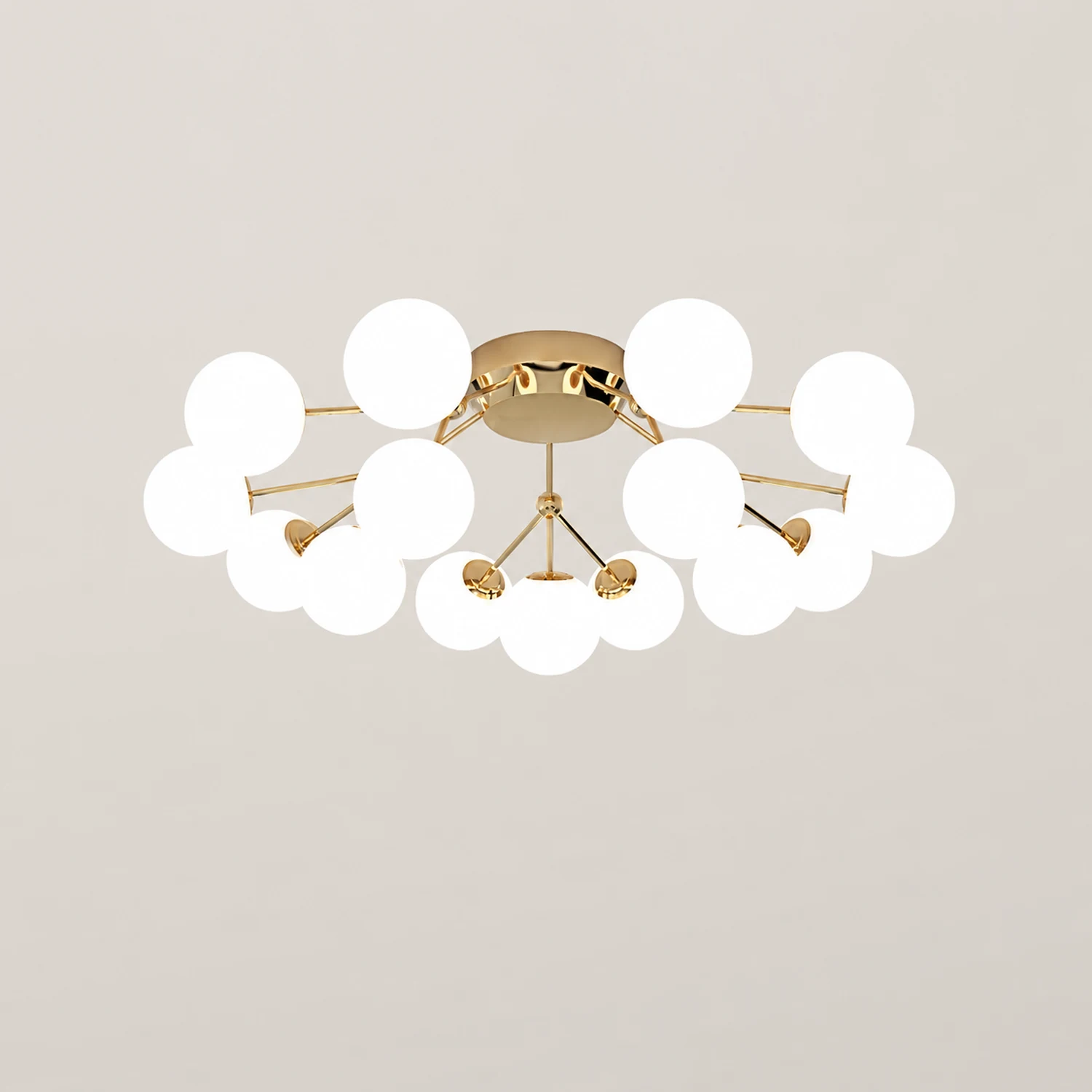 Glass Balls Cluster Ceiling Lamp - Lumpaz