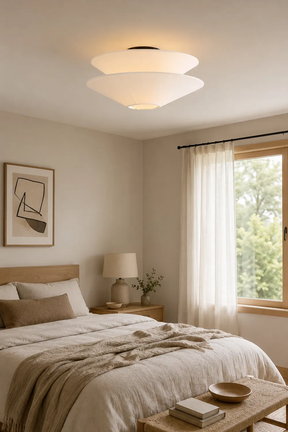 Gull Flushmount Ceiling Light - Lumpaz