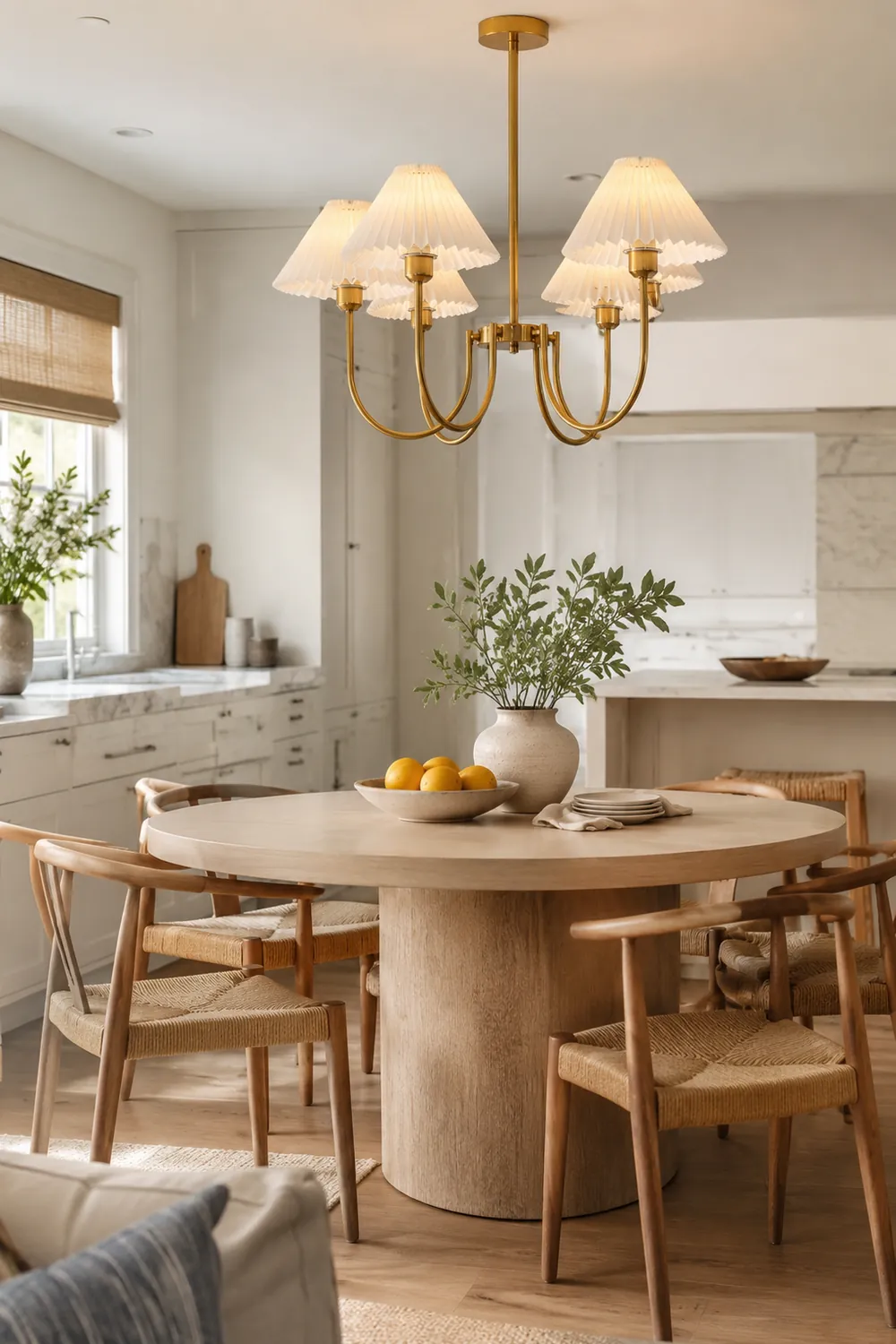 Lenore Pleated Chandelier - Lumpaz