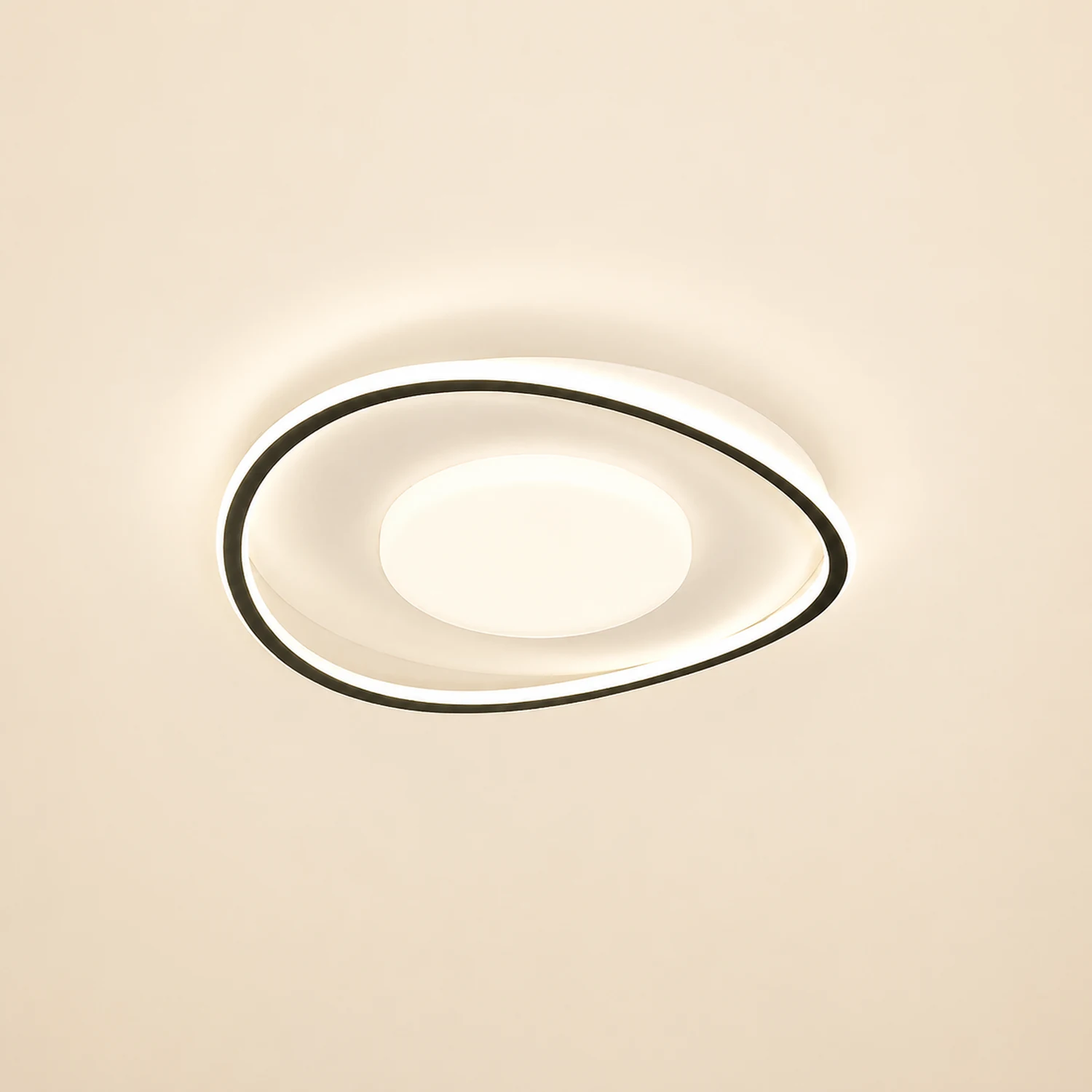 Minimalist Geometry LED Ceiling Light - Lumpaz