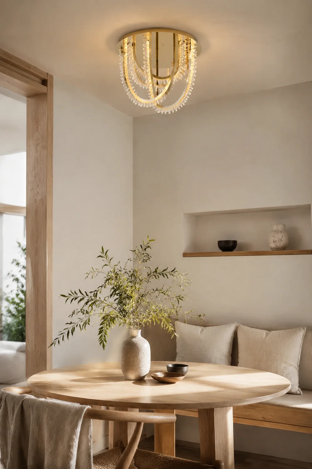 Crystal Corde Ceiling Light - Lumpaz