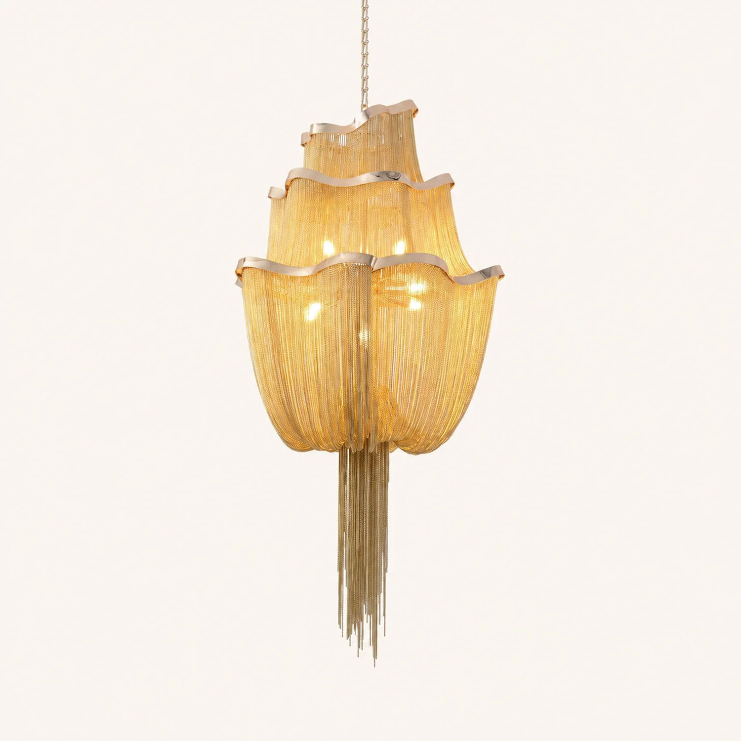 Chains Shimmering Chandelier - Lumpaz