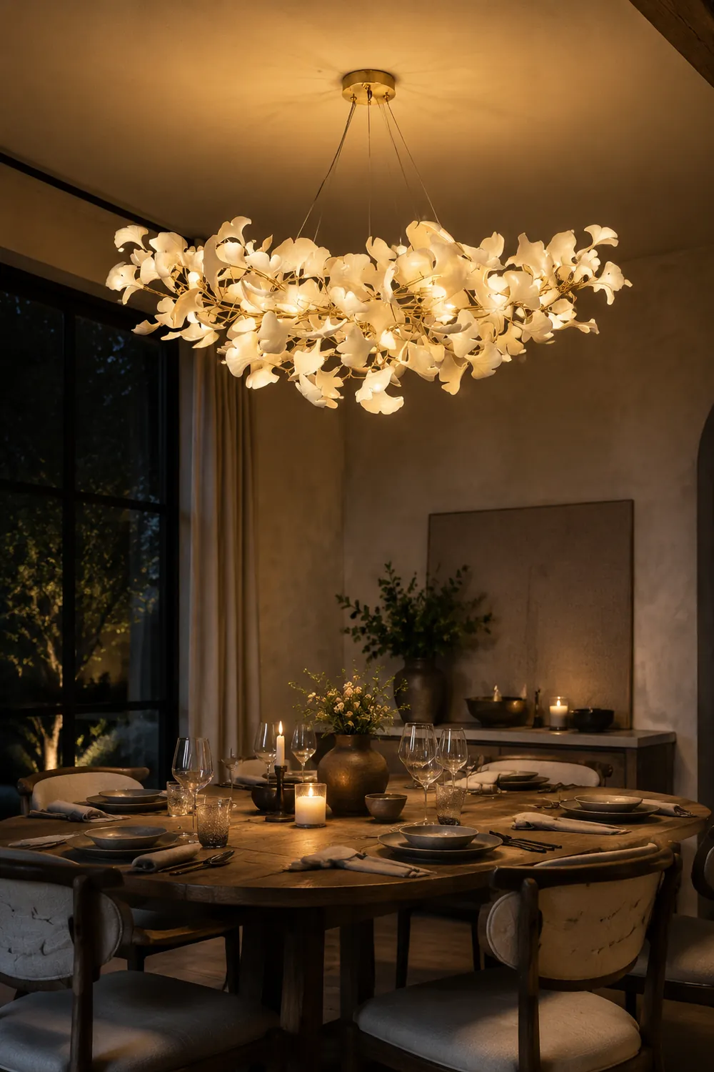 Gingko Chandelier B - Lumpaz