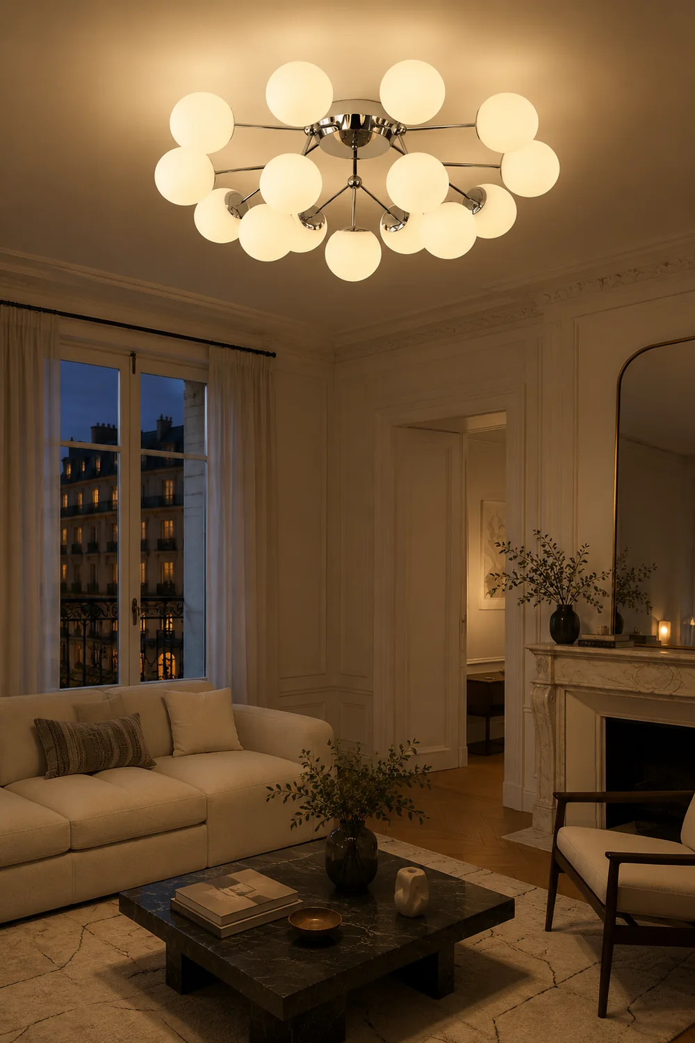 Glass Balls Cluster Ceiling Lamp - Lumpaz