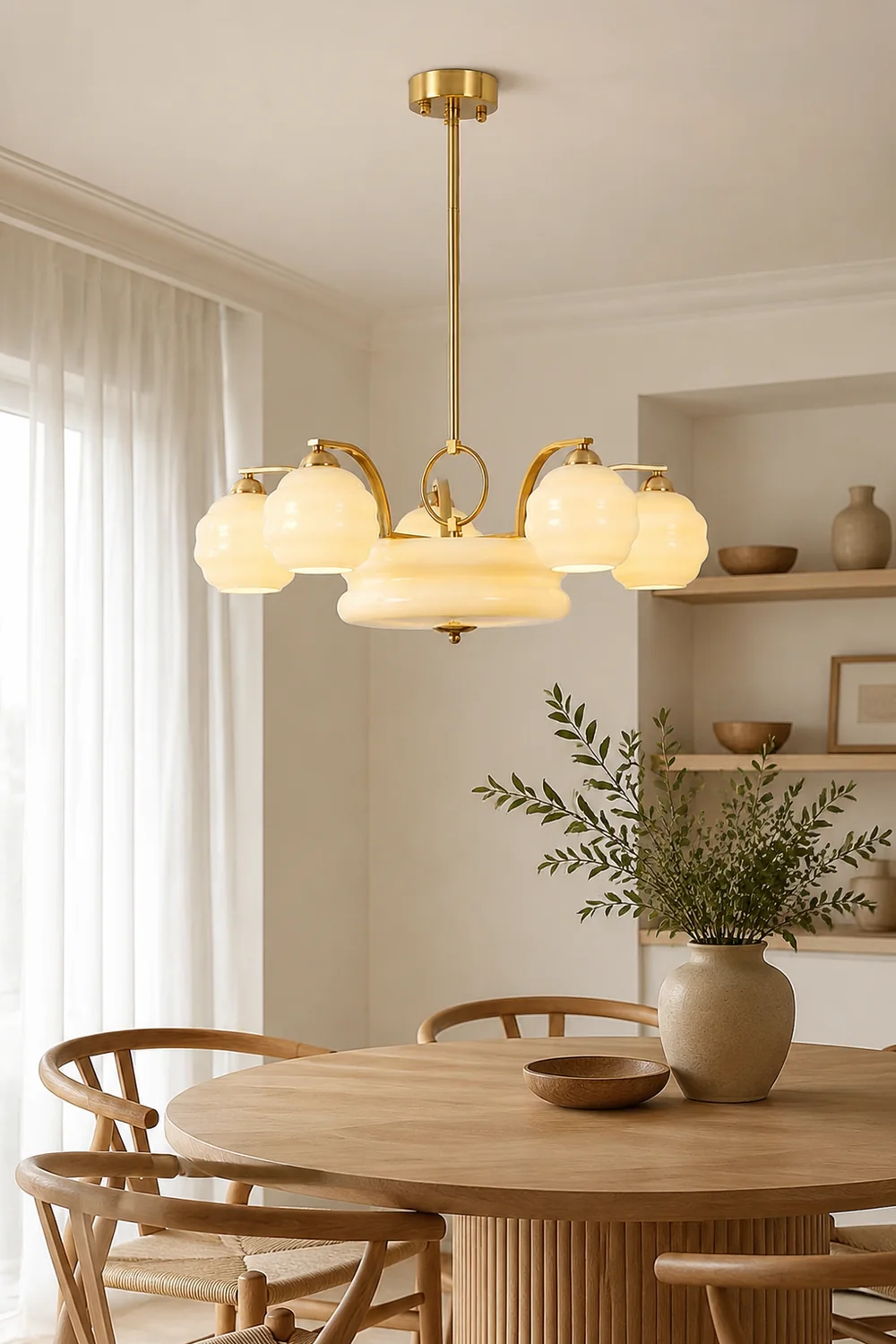 Art Deco Vintage Chandelier - Lumpaz