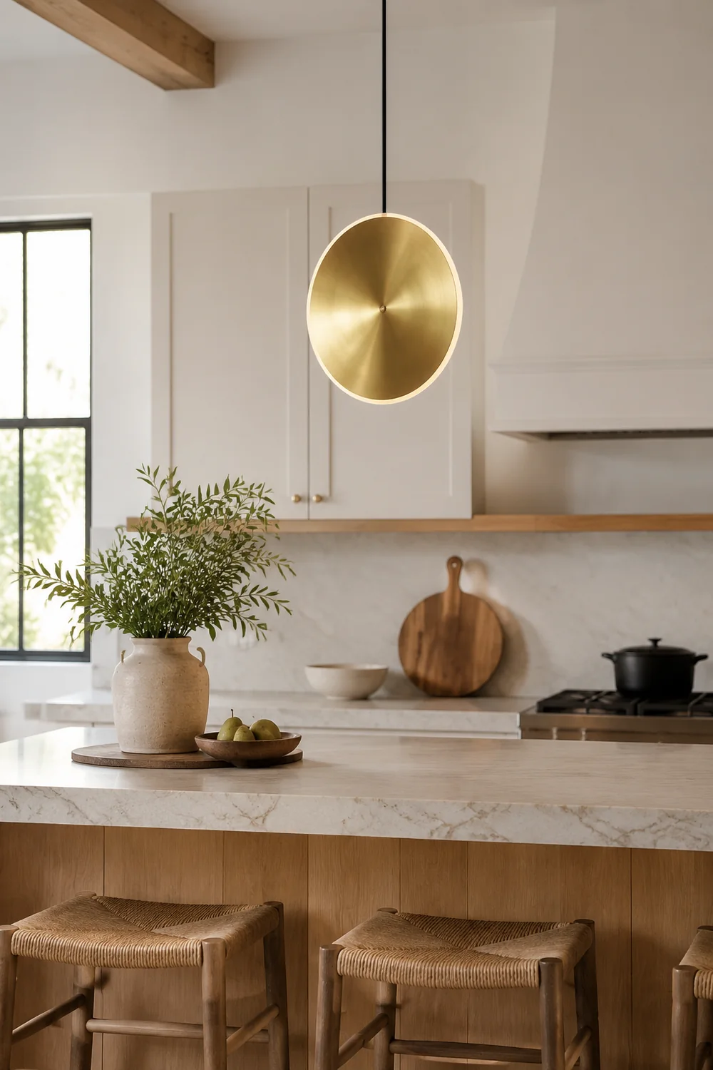 Chrona Dish Pendant Light - Lumpaz