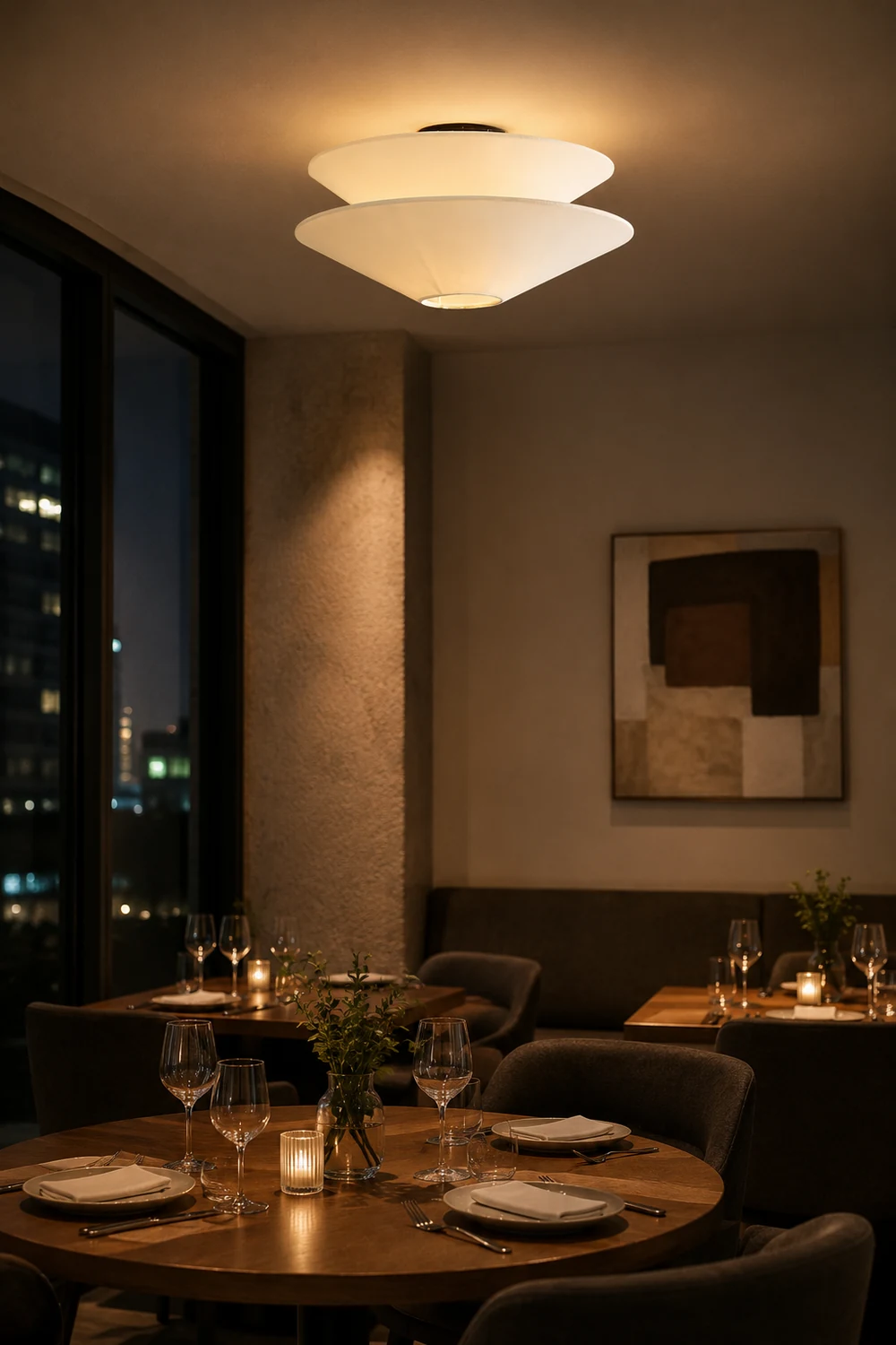 Gull Flushmount Ceiling Light - Lumpaz