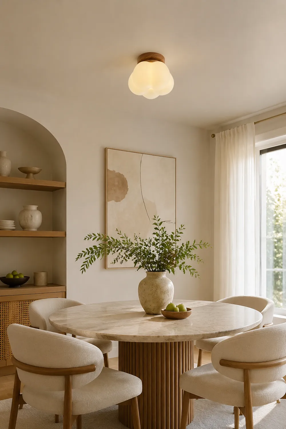 Kapok Flower Mini Ceiling Lamp - Lumpaz