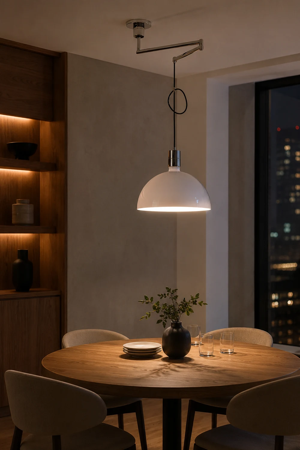 Swing Dome Pendant Light - Lumpaz