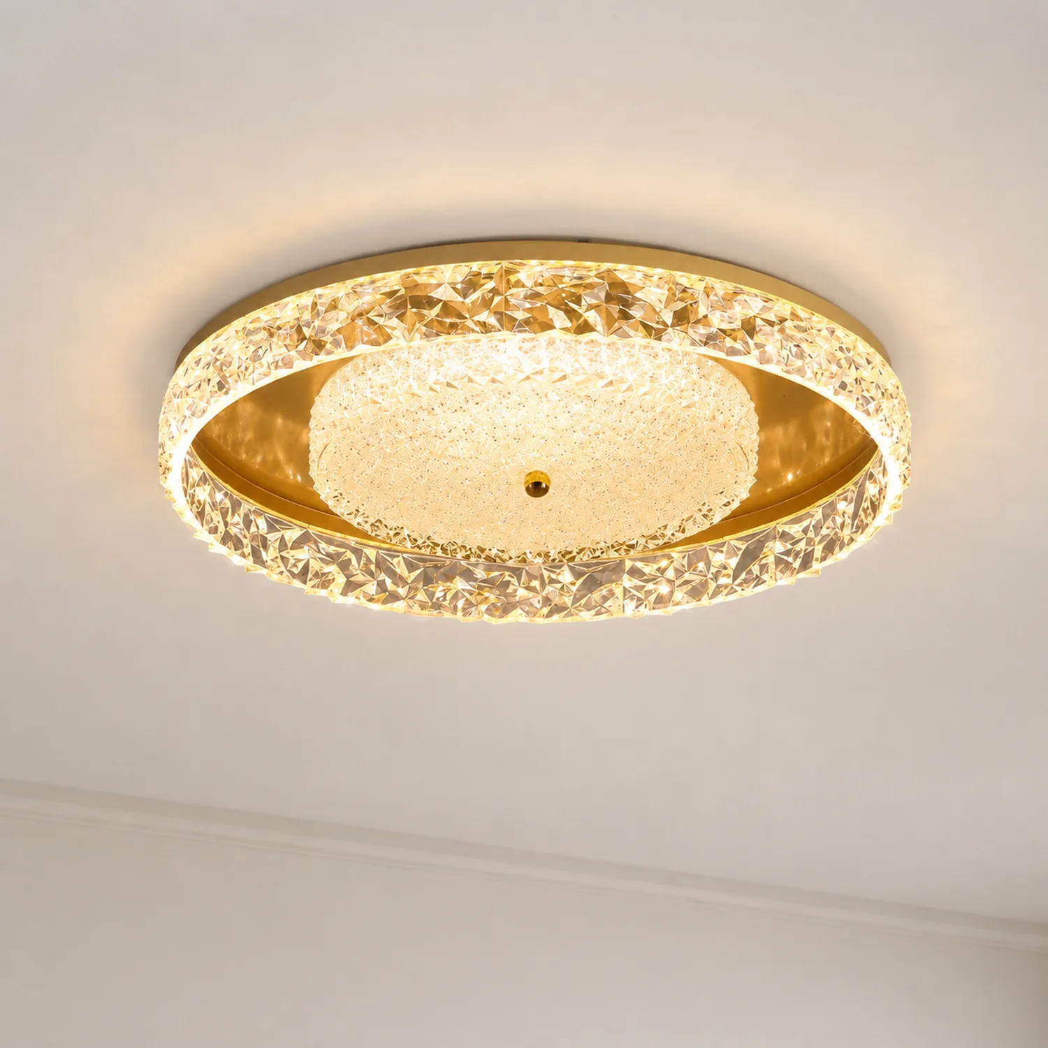 Crystal Embedded Ceiling lamp - Lumpaz