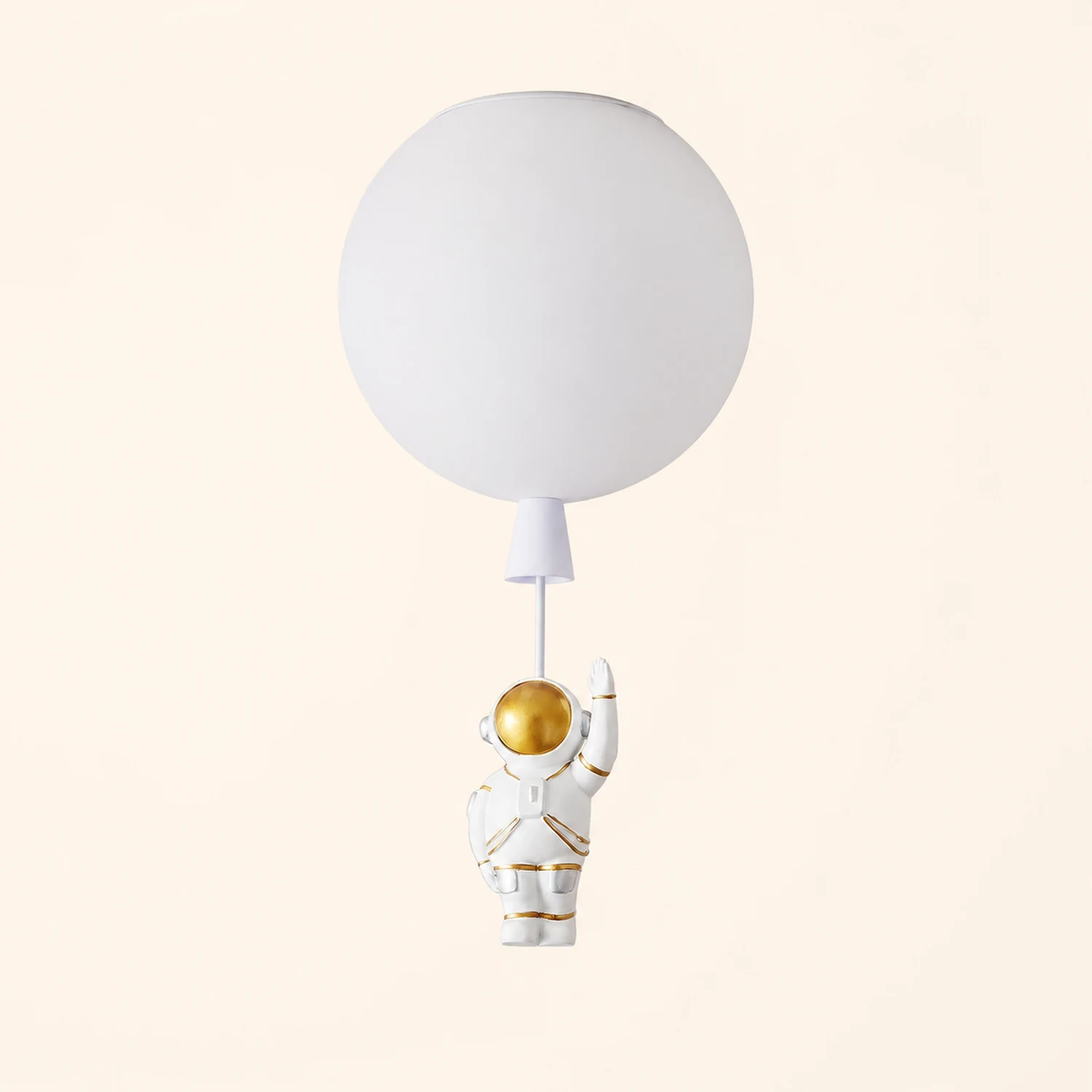 Frosted Balloon Ceiling Light - Lumpaz