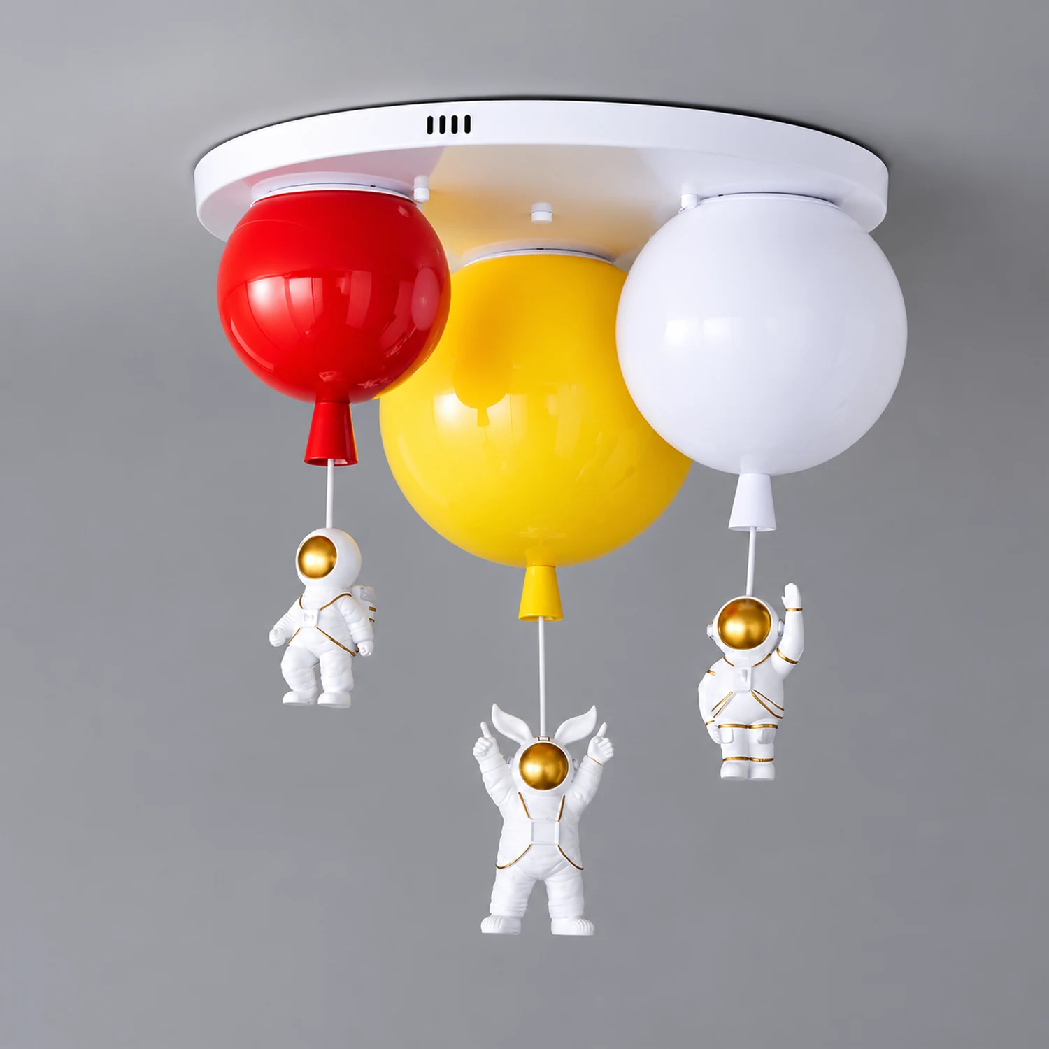 Astronaut Glossy Balloon Ceiling Lamp - Lumpaz