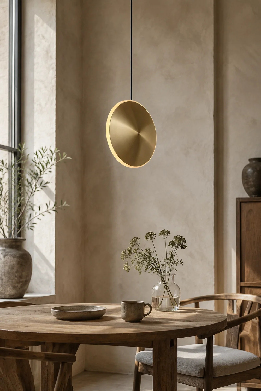 Chrona Dish Pendant Light - Lumpaz