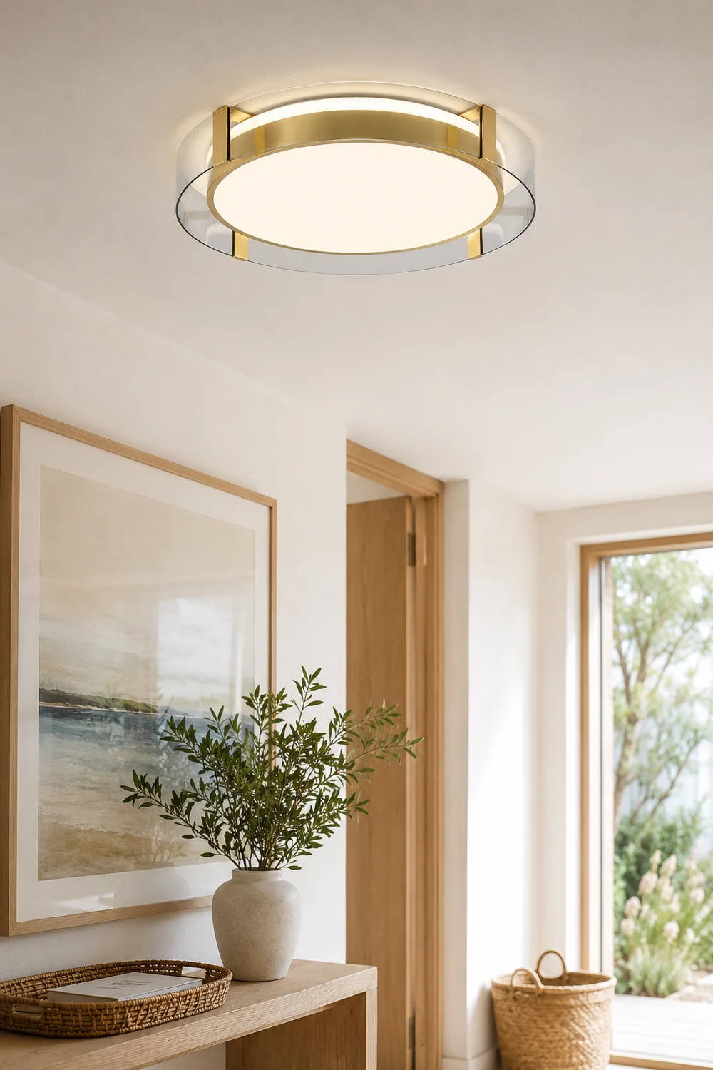 Round Low Profile Ceiling Light - Lumpaz