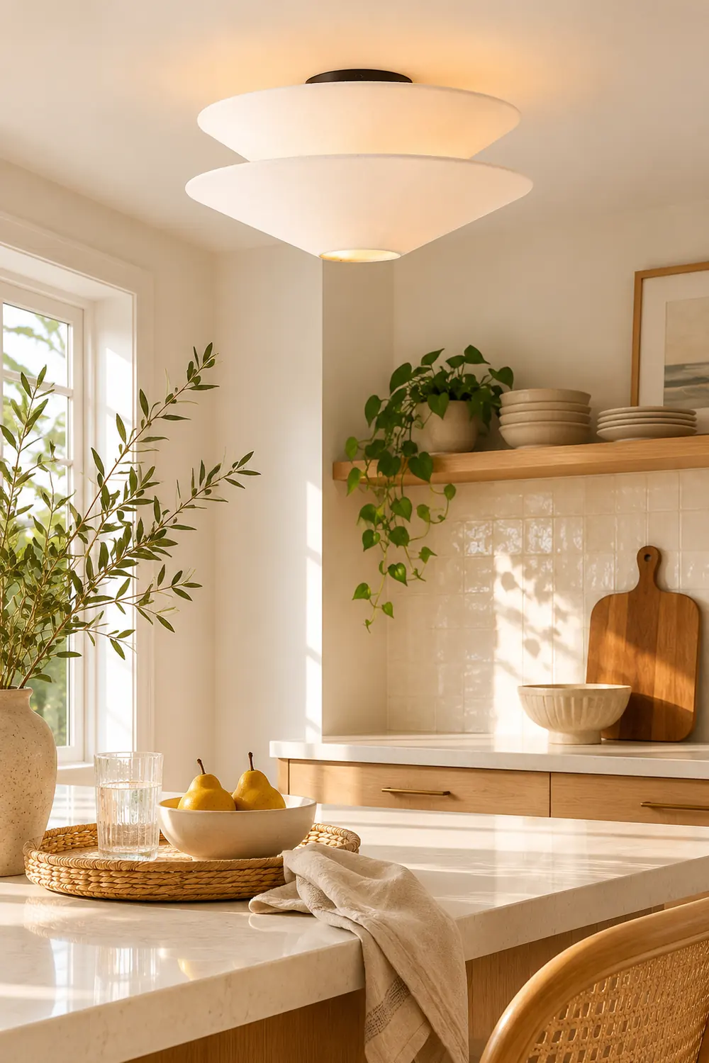 Gull Flushmount Ceiling Light - Lumpaz