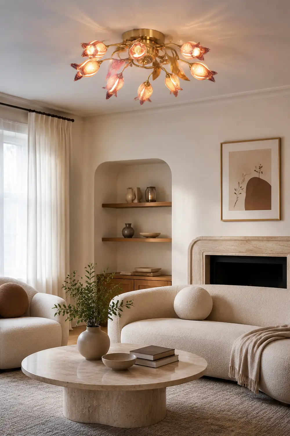 Tulip Serenade Ceiling Lamp - Lumpaz