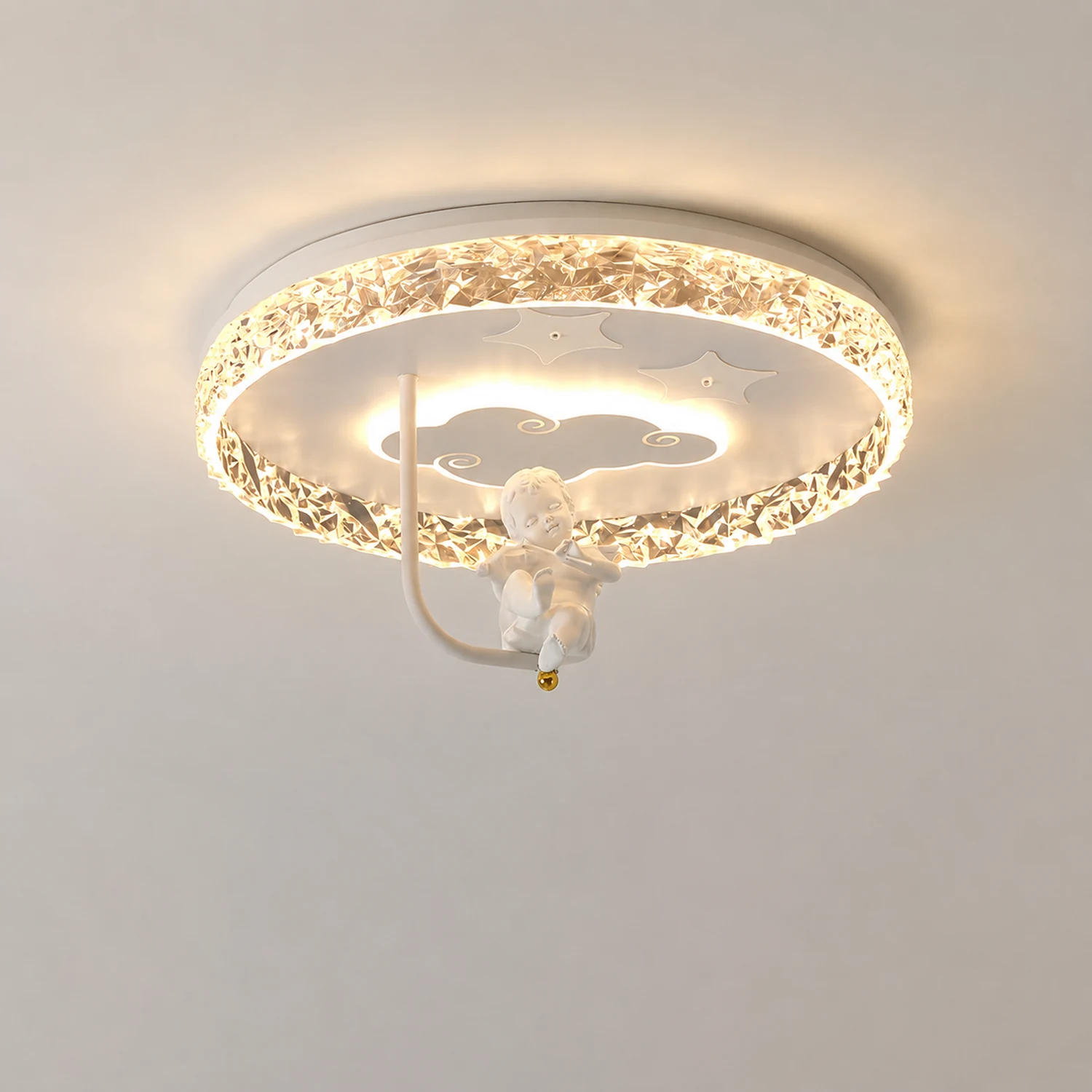 Round Carousel Children's Ceiling Lamp - Lumpaz