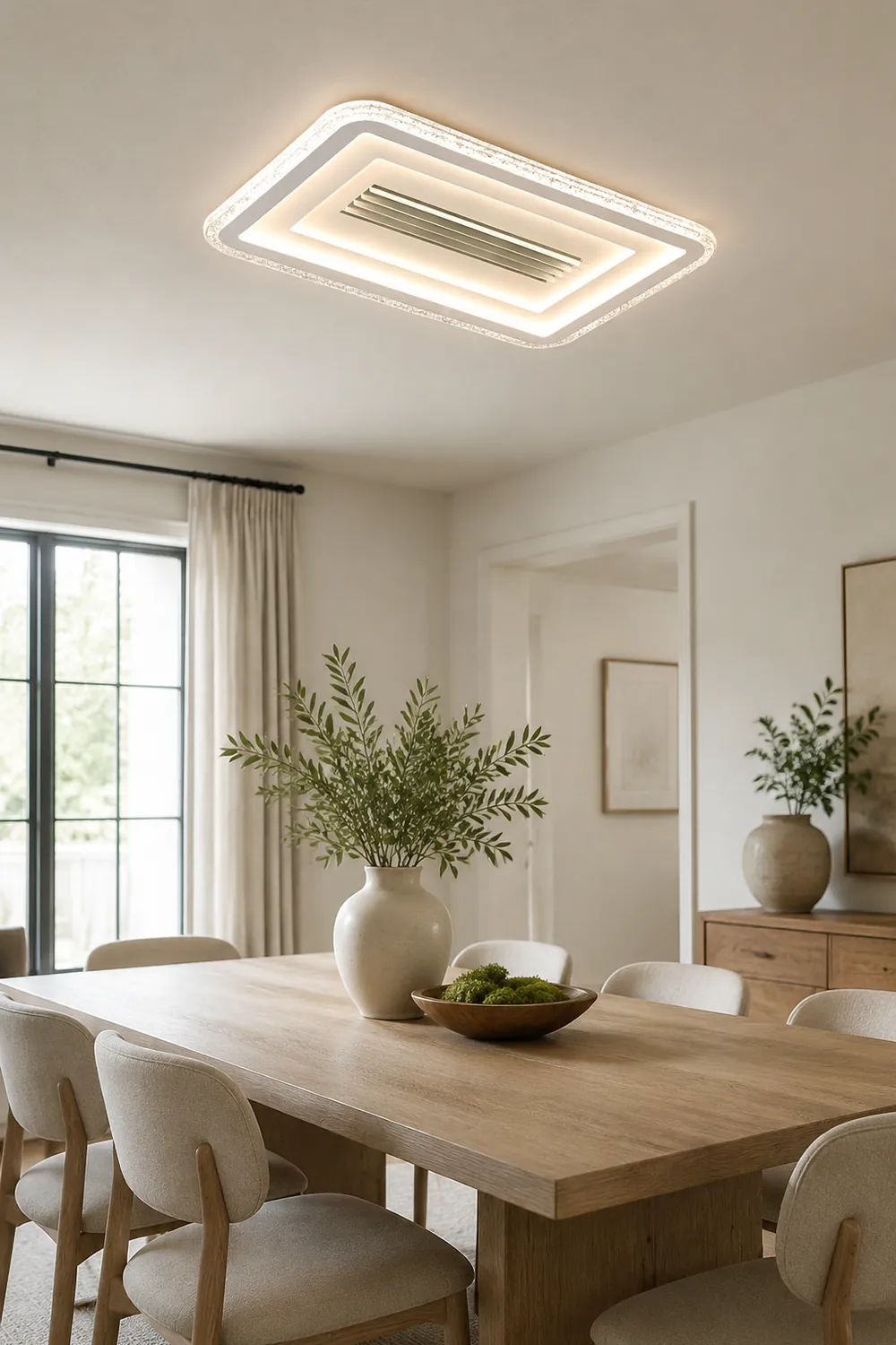 Acrylic Ultrathin Rectangle Ceiling Lamp - Lumpaz