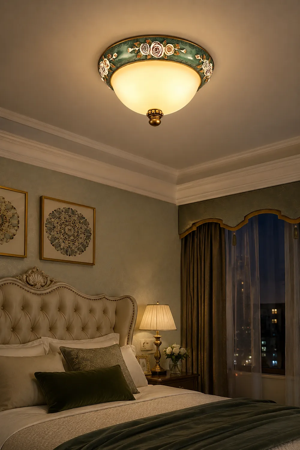 Pastoral Bowl Ceiling Light - Lumpaz