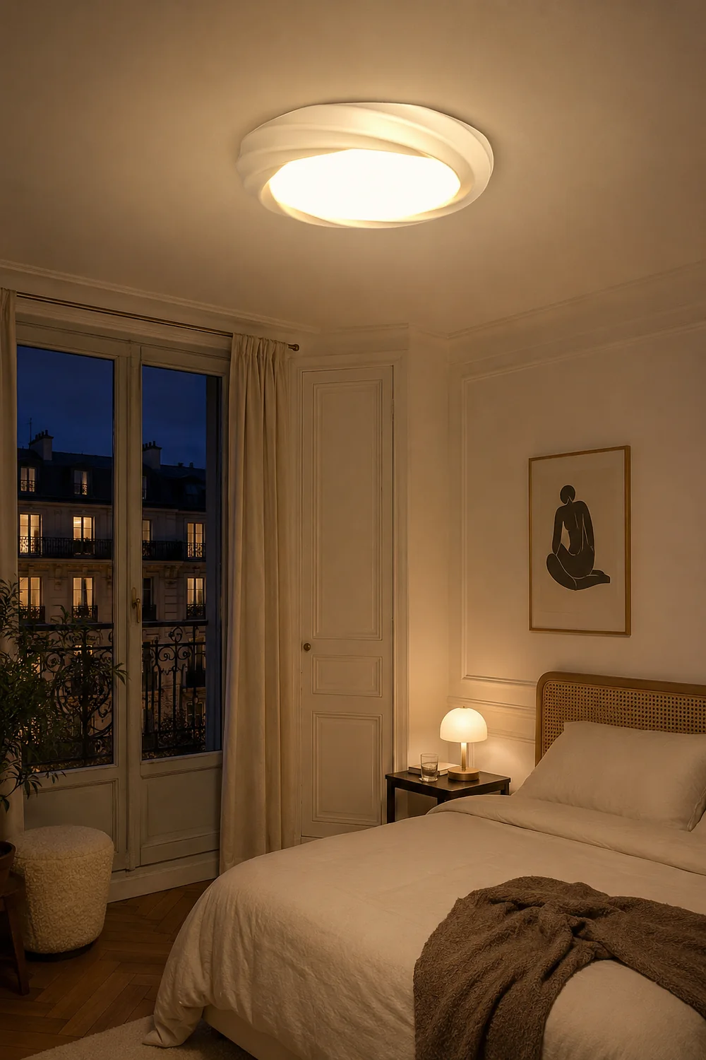 Maivy LED Flush Mount Ceiling Light - Lumpaz